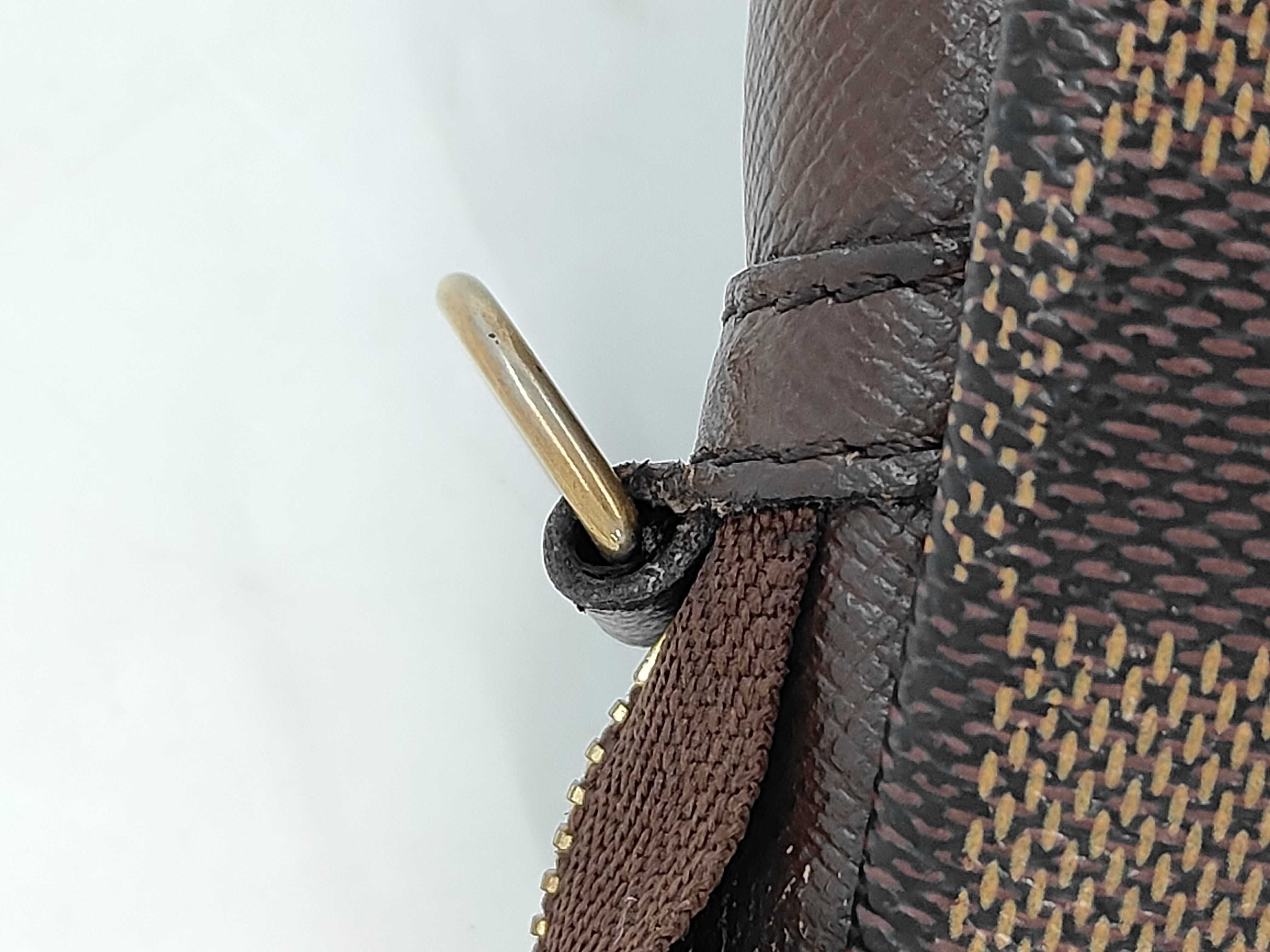 Damier Trouse Makeup Pouch Shoulder Bag — view 7