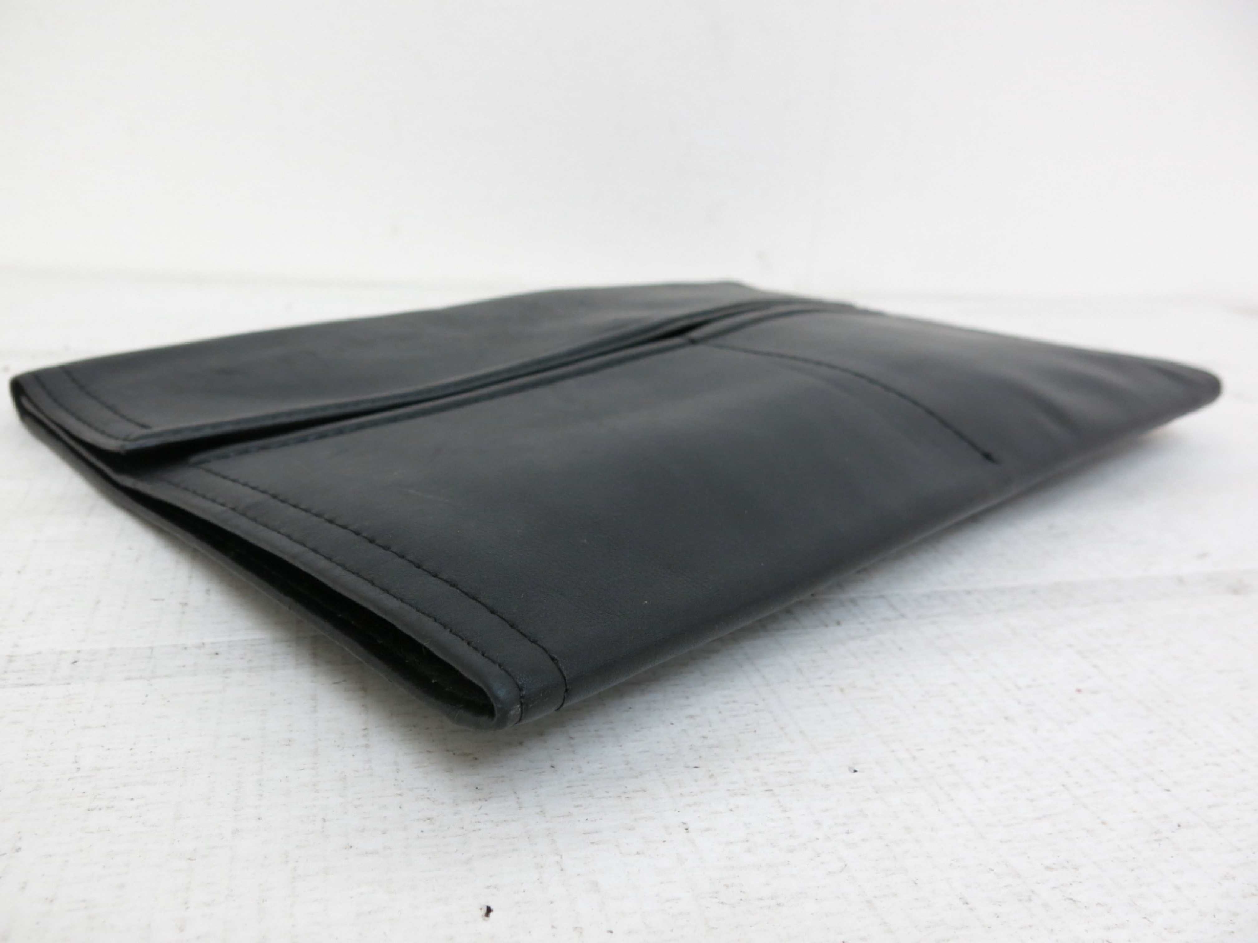 Leather Stitch Clutch Bag — view 4