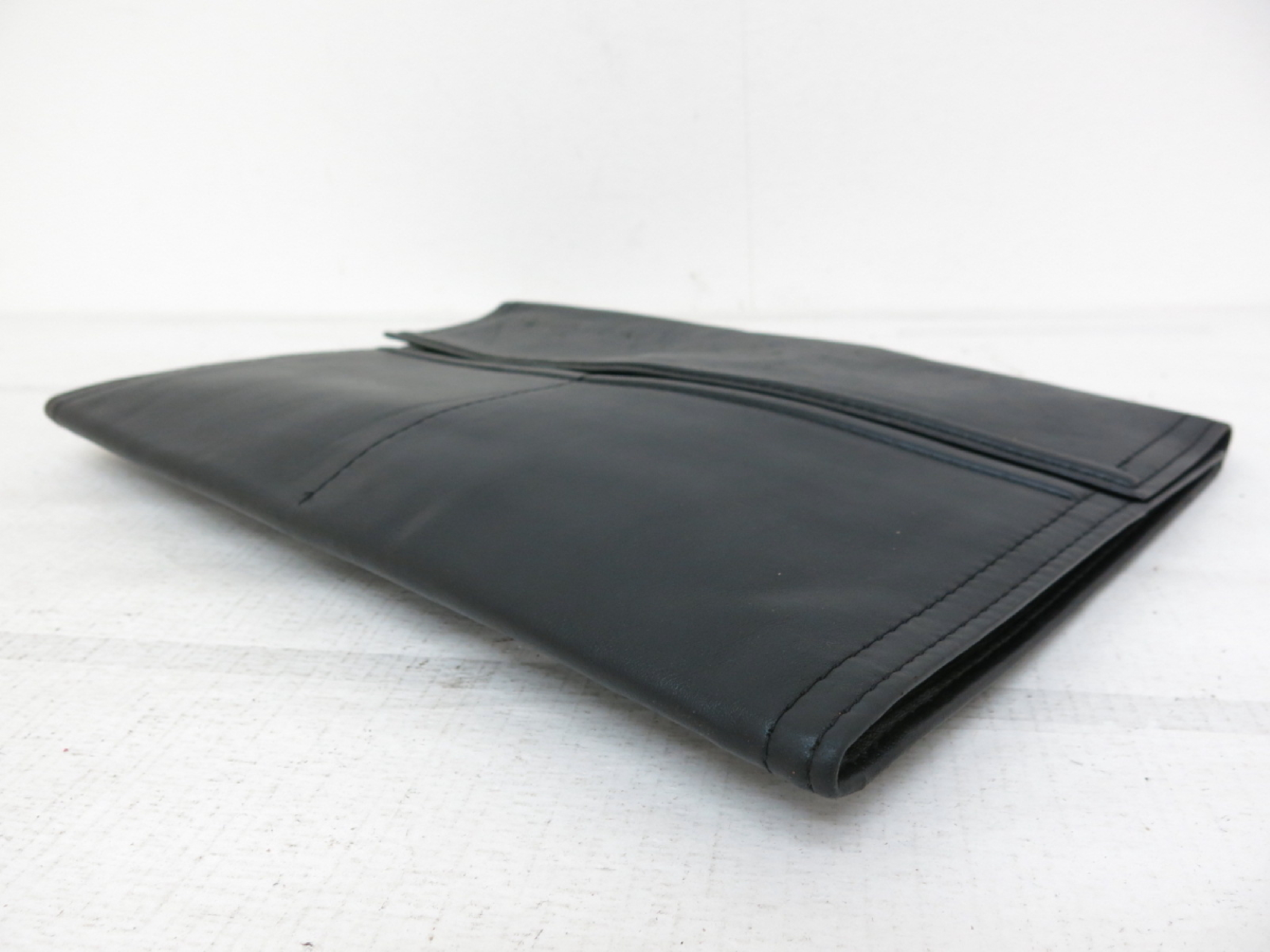 Leather Stitch Clutch Bag — view 5