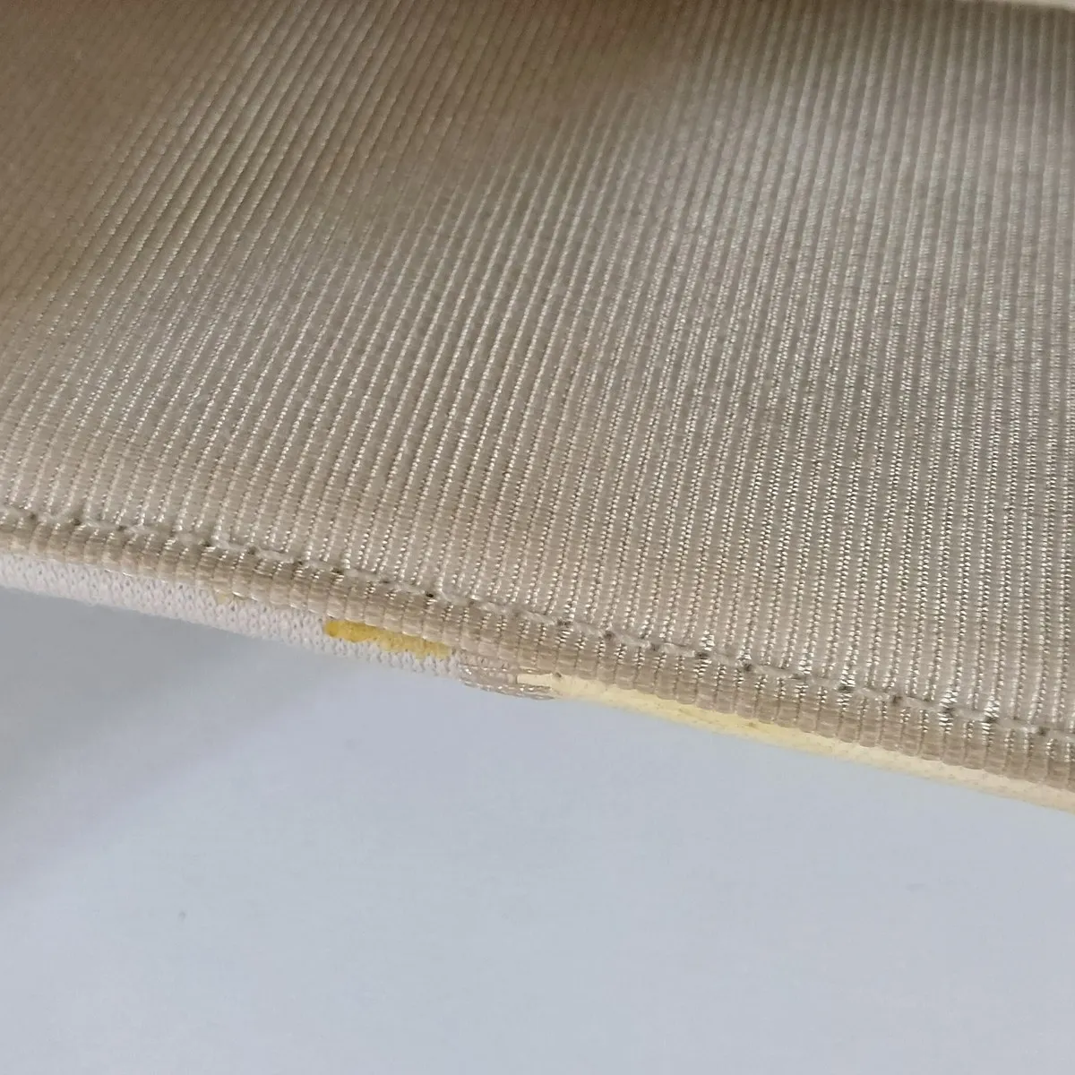 [Individually packaged] Chanel Coco Mark Canvas x Tweed x Patent Leather Single Flap Double Chain Bag Beige Silver Hardware 25801452 (Serial No. 25) — view 13