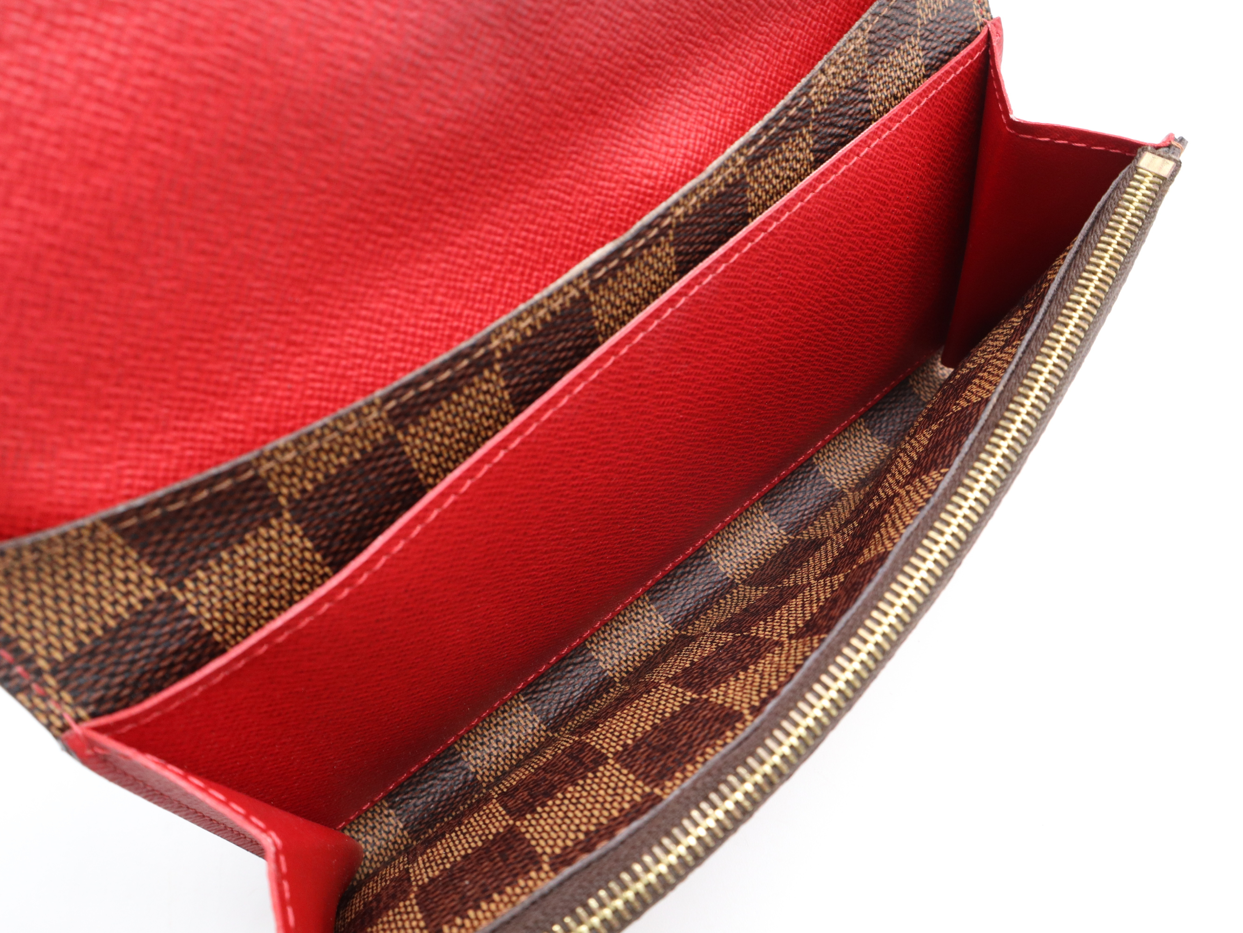 N63544 Damier Portefeuille Emilie Wallet with Dust Bag and Box — view 12