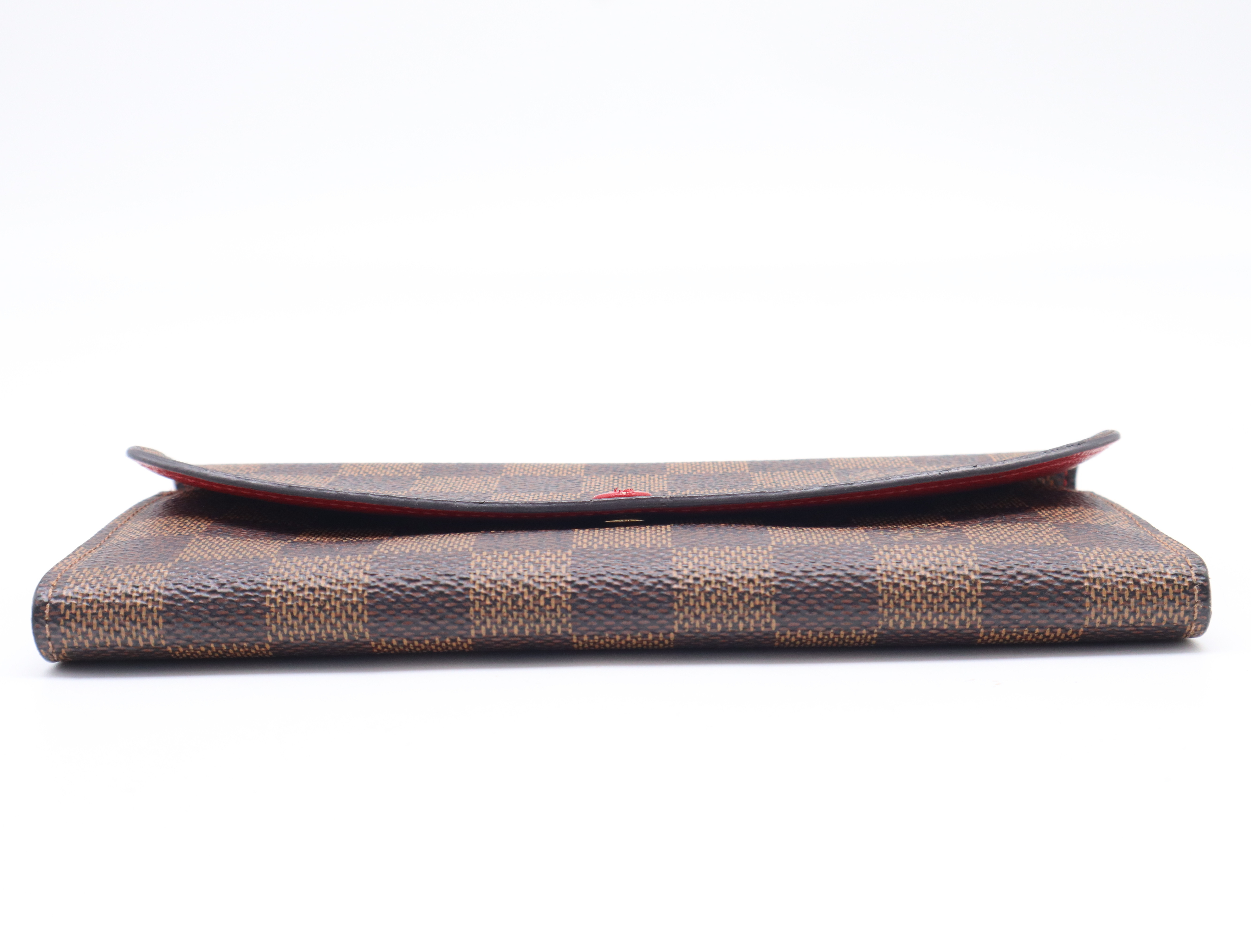N63544 Damier Portefeuille Emilie Wallet with Dust Bag and Box — view 4