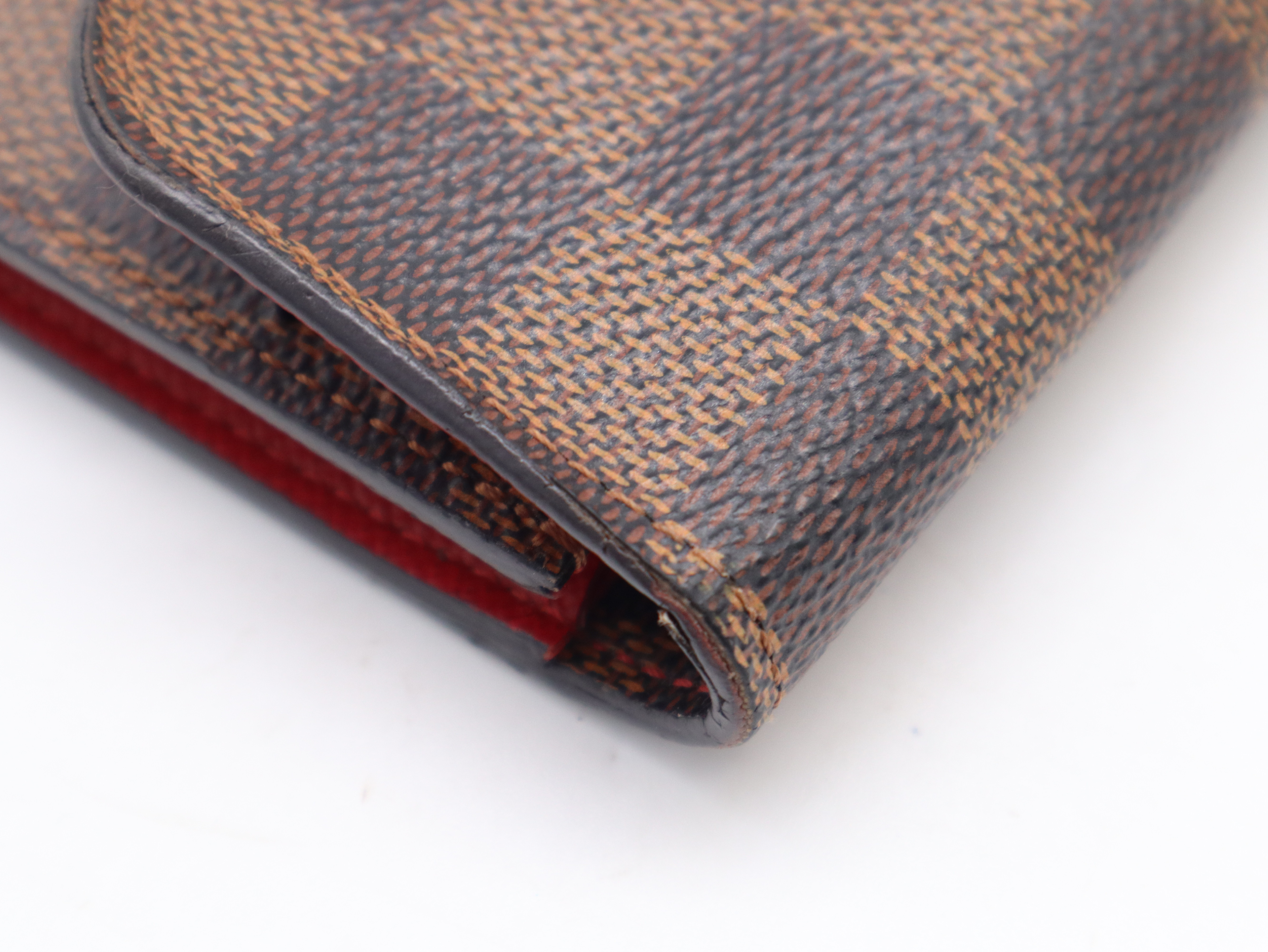 N63544 Damier Portefeuille Emilie Wallet with Dust Bag and Box — view 9