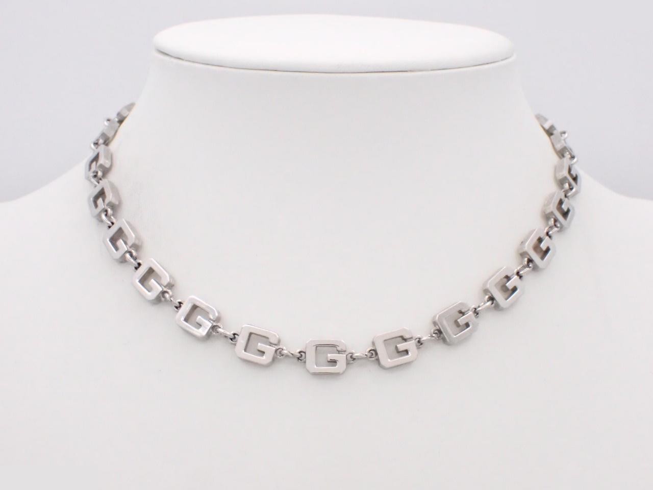 G logo, silver, neck size 39 cm — view 3