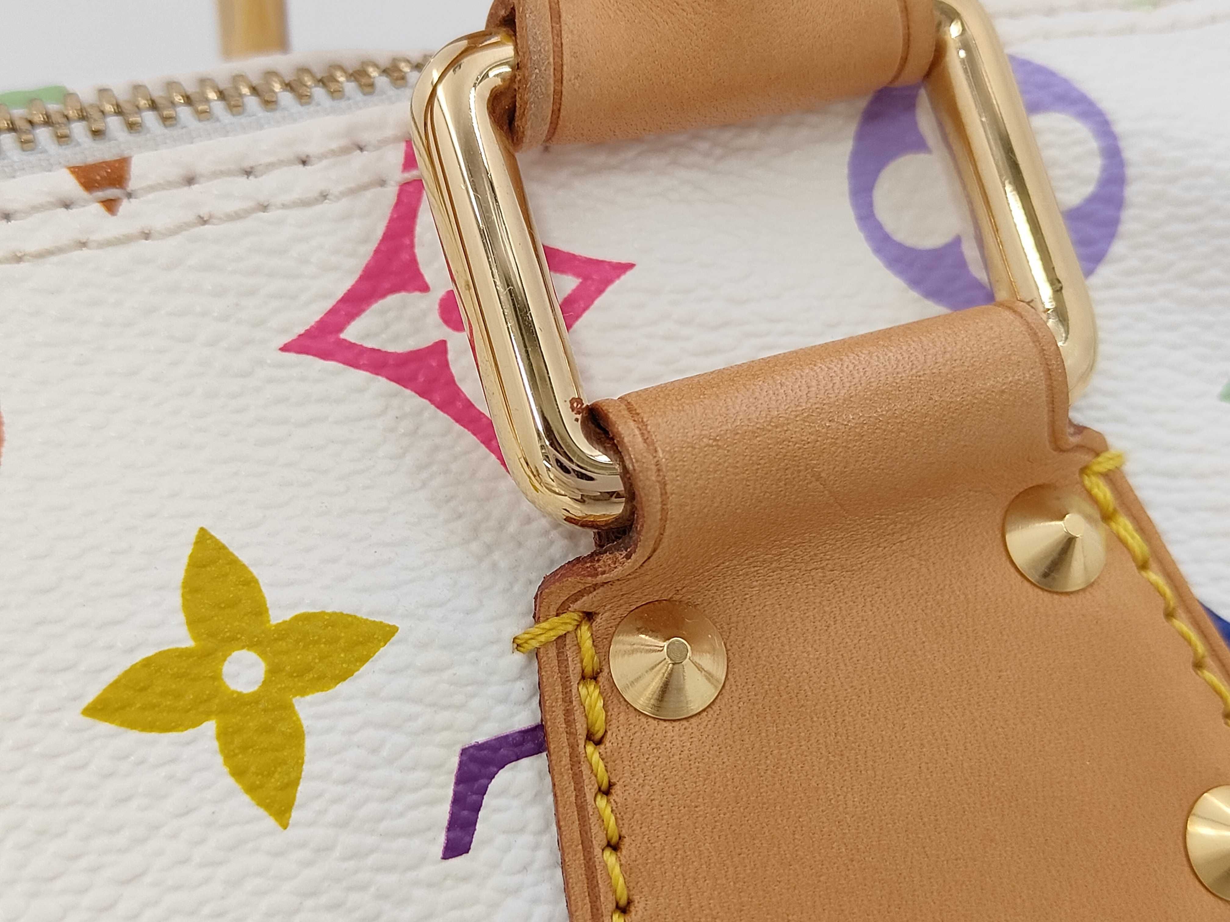 Monogram Multicolor Louis Vuitton Speedy Multicolor Handbag — view 3