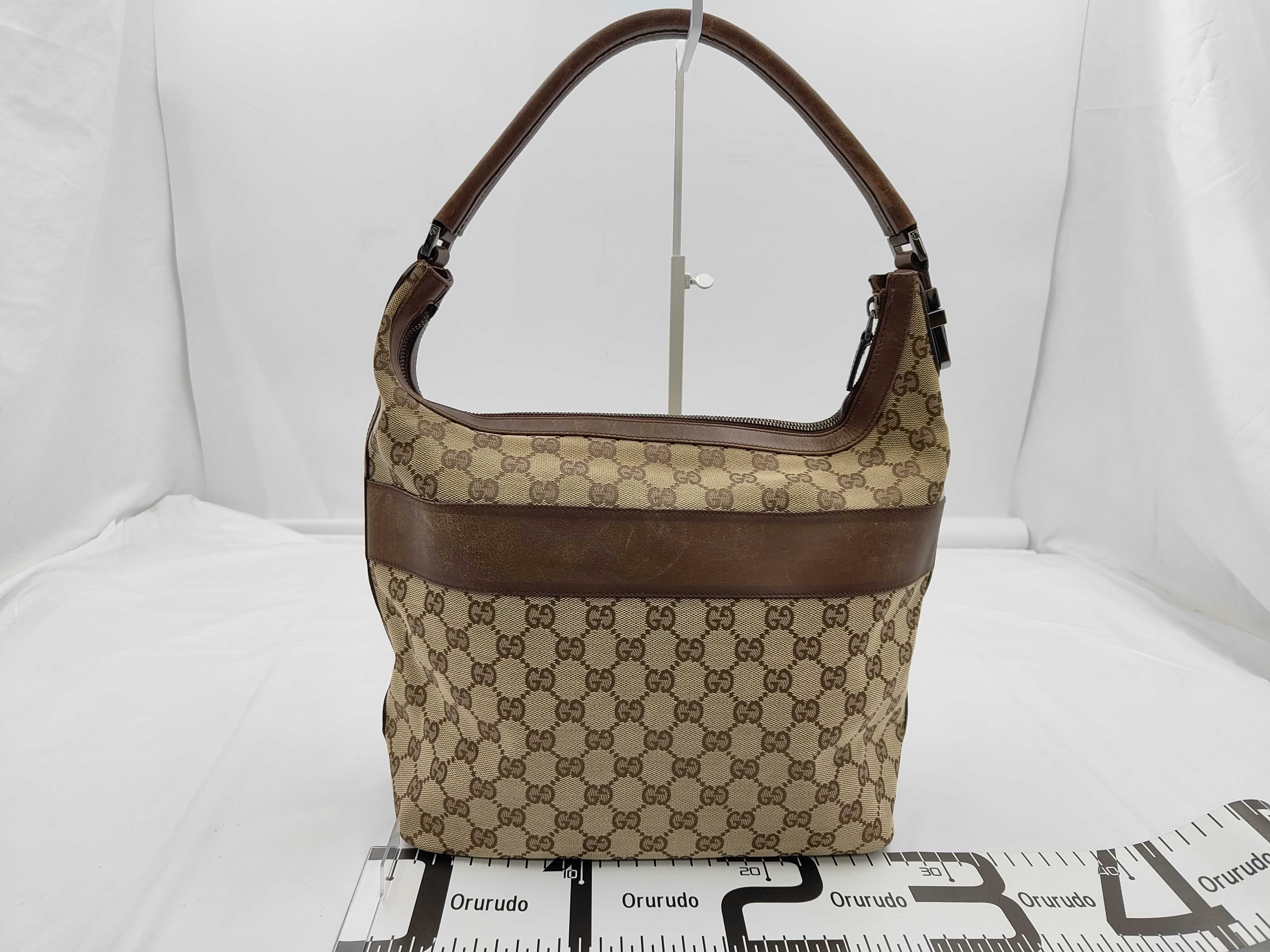 handbag GG canvas leather bag — view 2