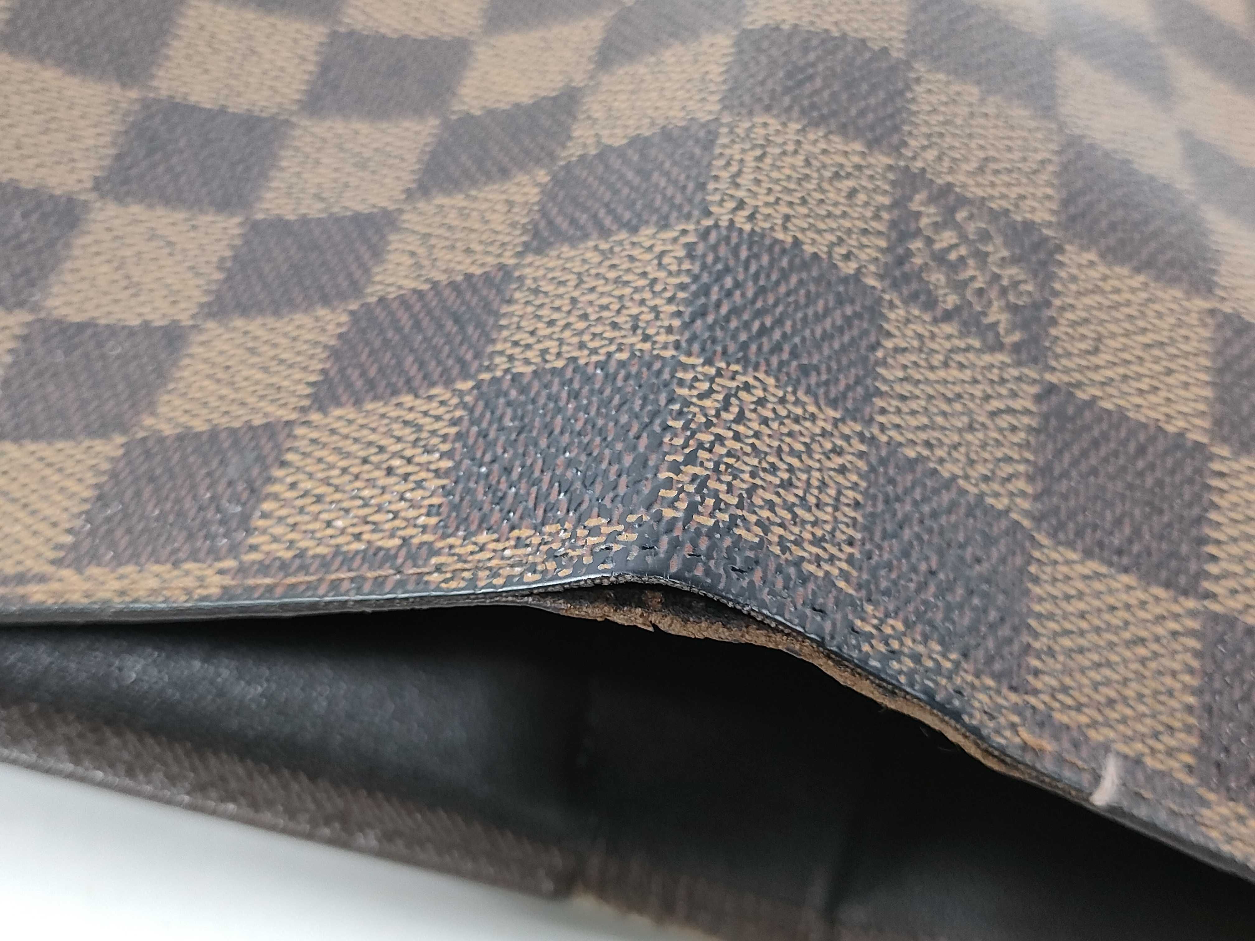 Damier Louis Vuitton Portefeuille Tresor Etui Papier Tri-fold Wallet — view 14