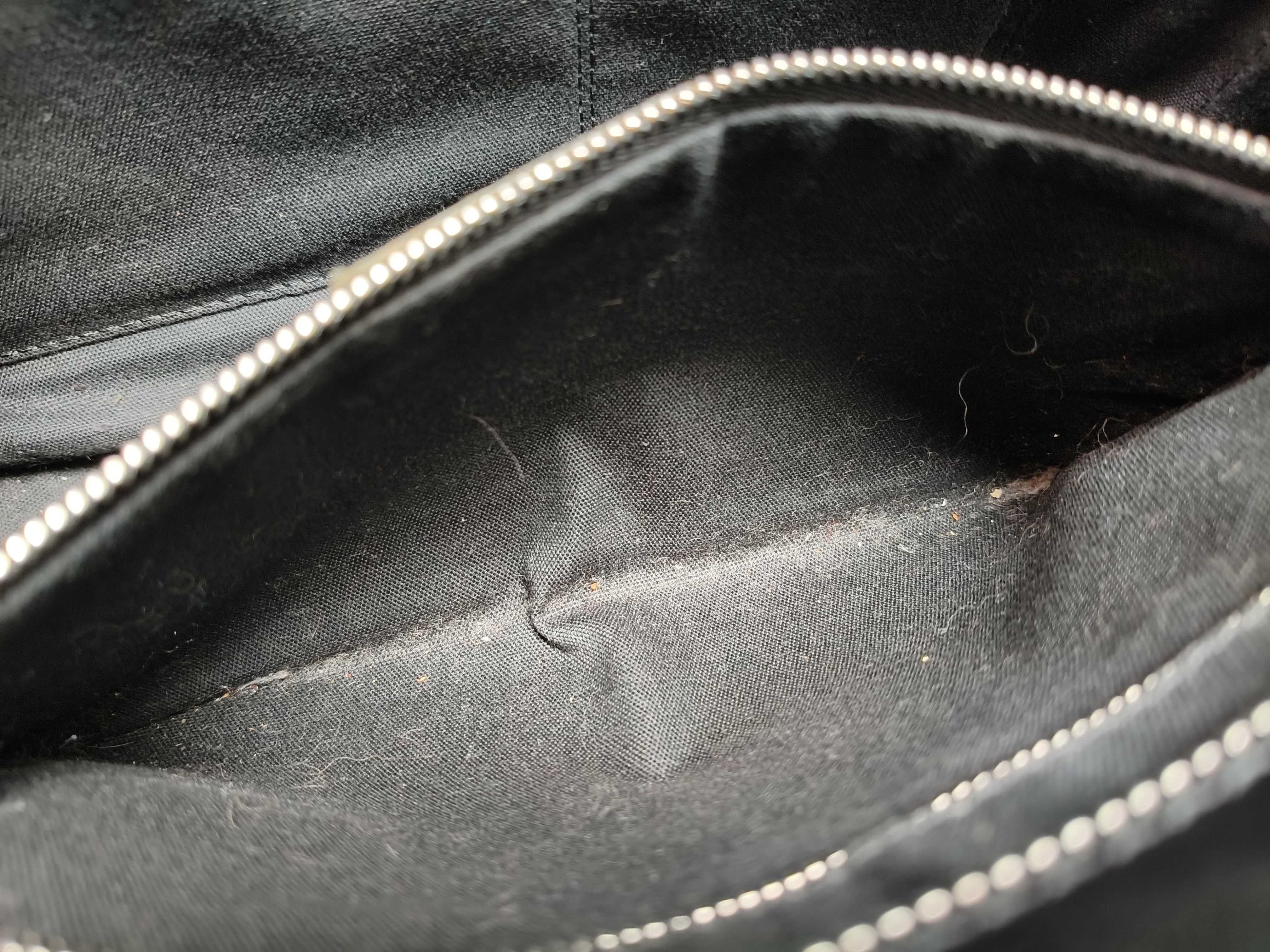 Wool Check Pattern Handbag Tote Bag — view 11