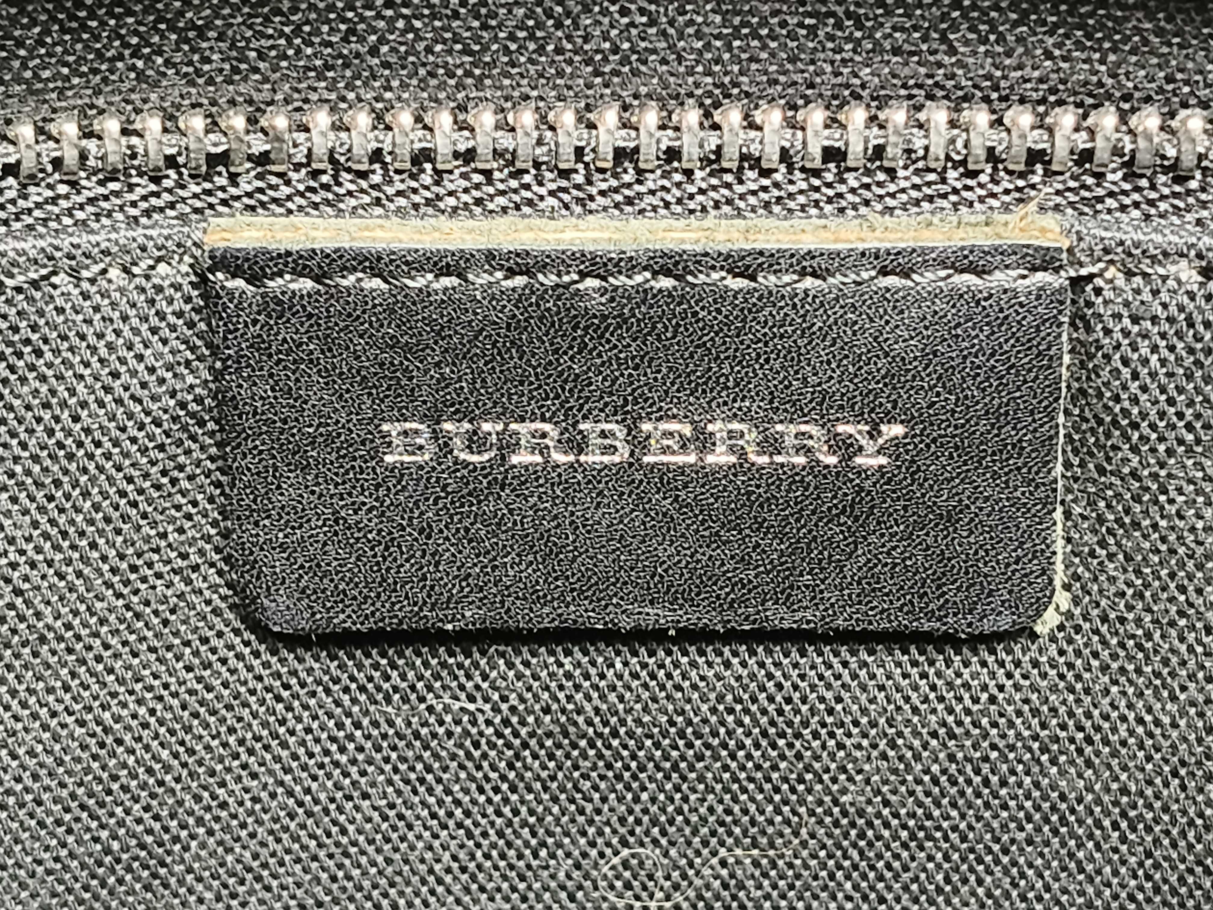 Wool Check Pattern Handbag Tote Bag — view 12