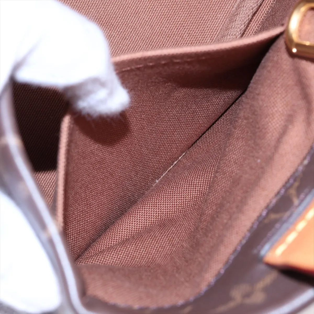 Monogram Shopper Tote MINI M27019 Brown (RFID detected) — view 10