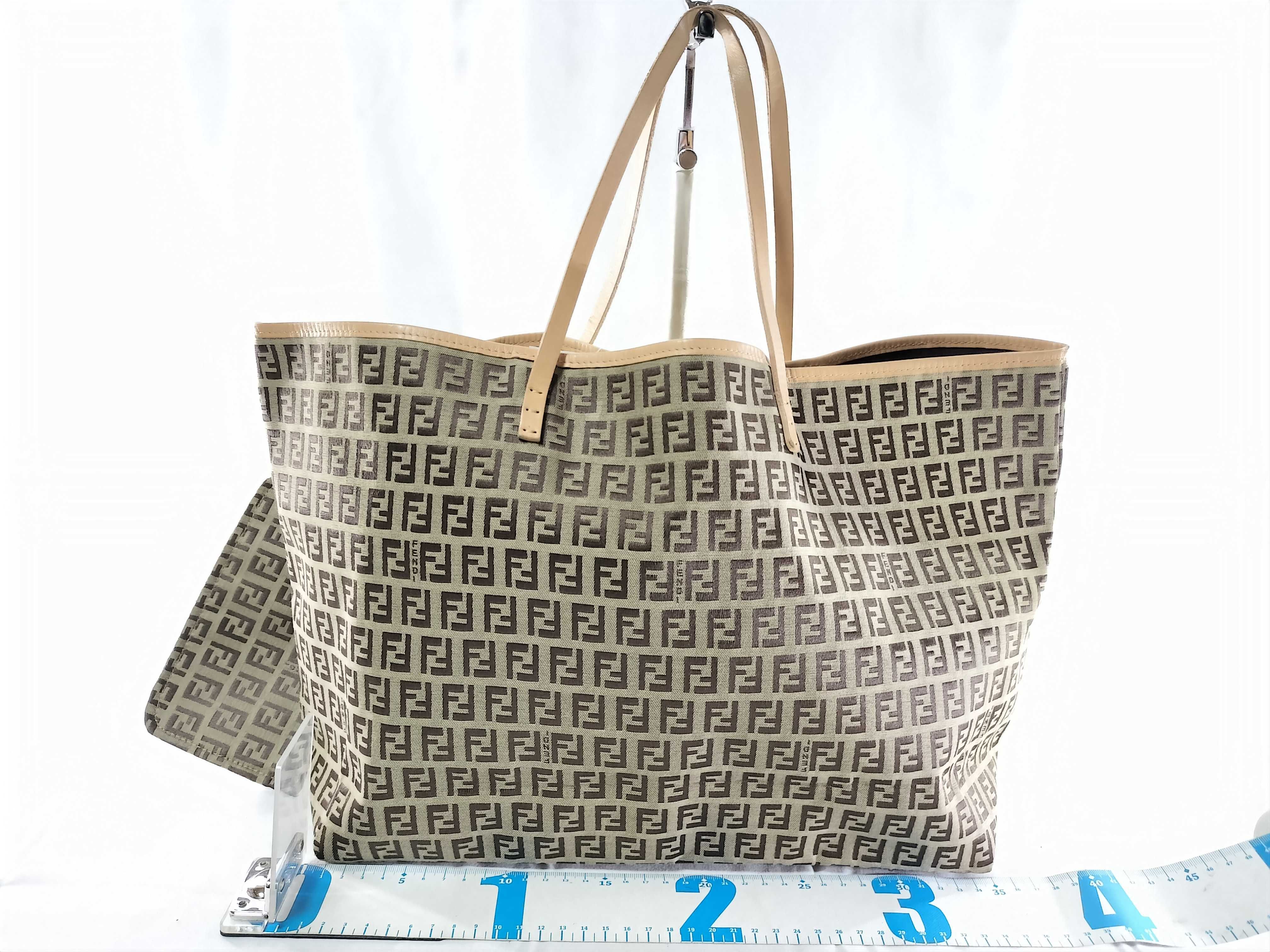 Zucca pattern Fendi Zucchino tote bag — view 2