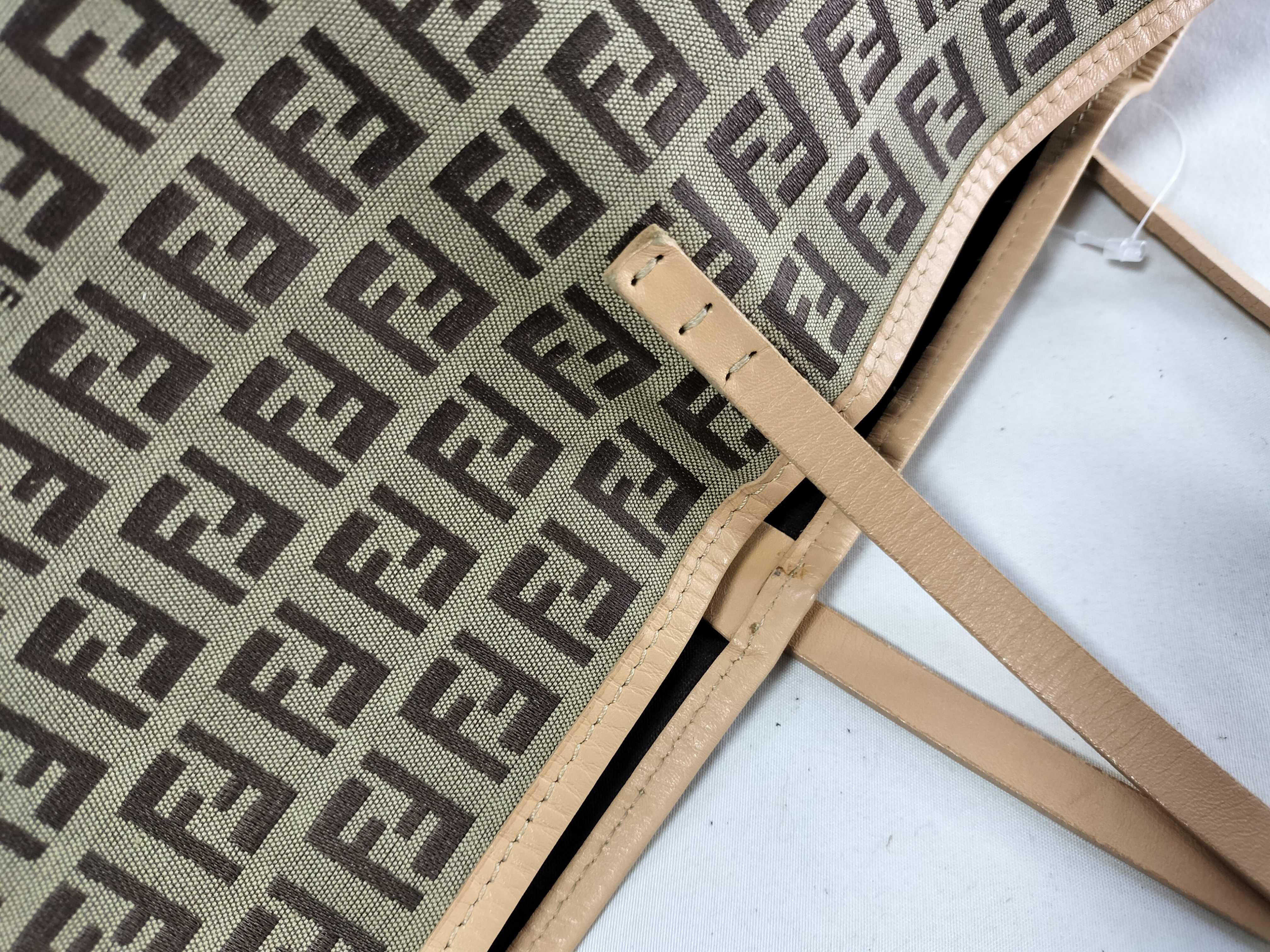 Zucca pattern Fendi Zucchino tote bag — view 5