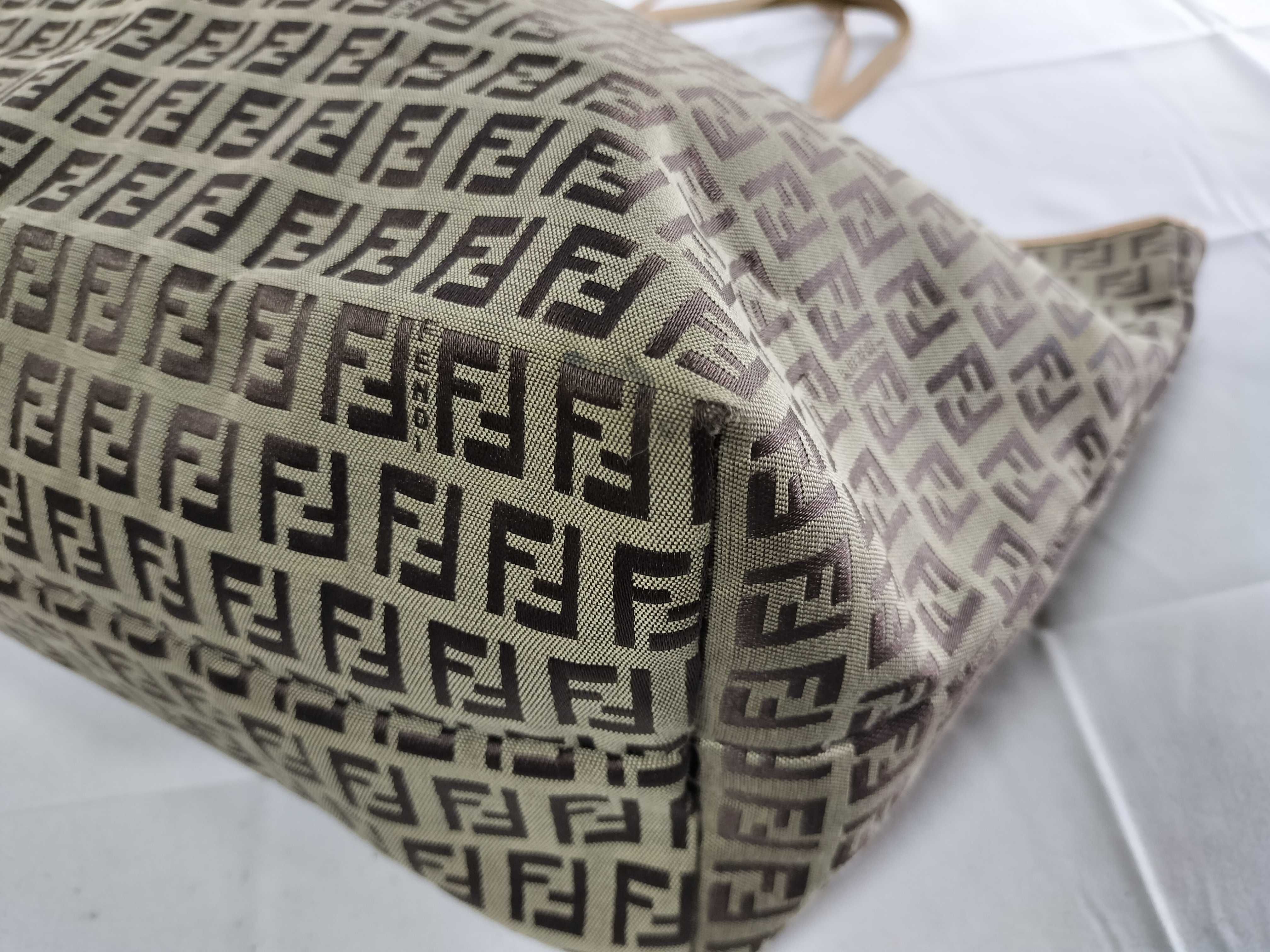 Zucca pattern Fendi Zucchino tote bag — view 6
