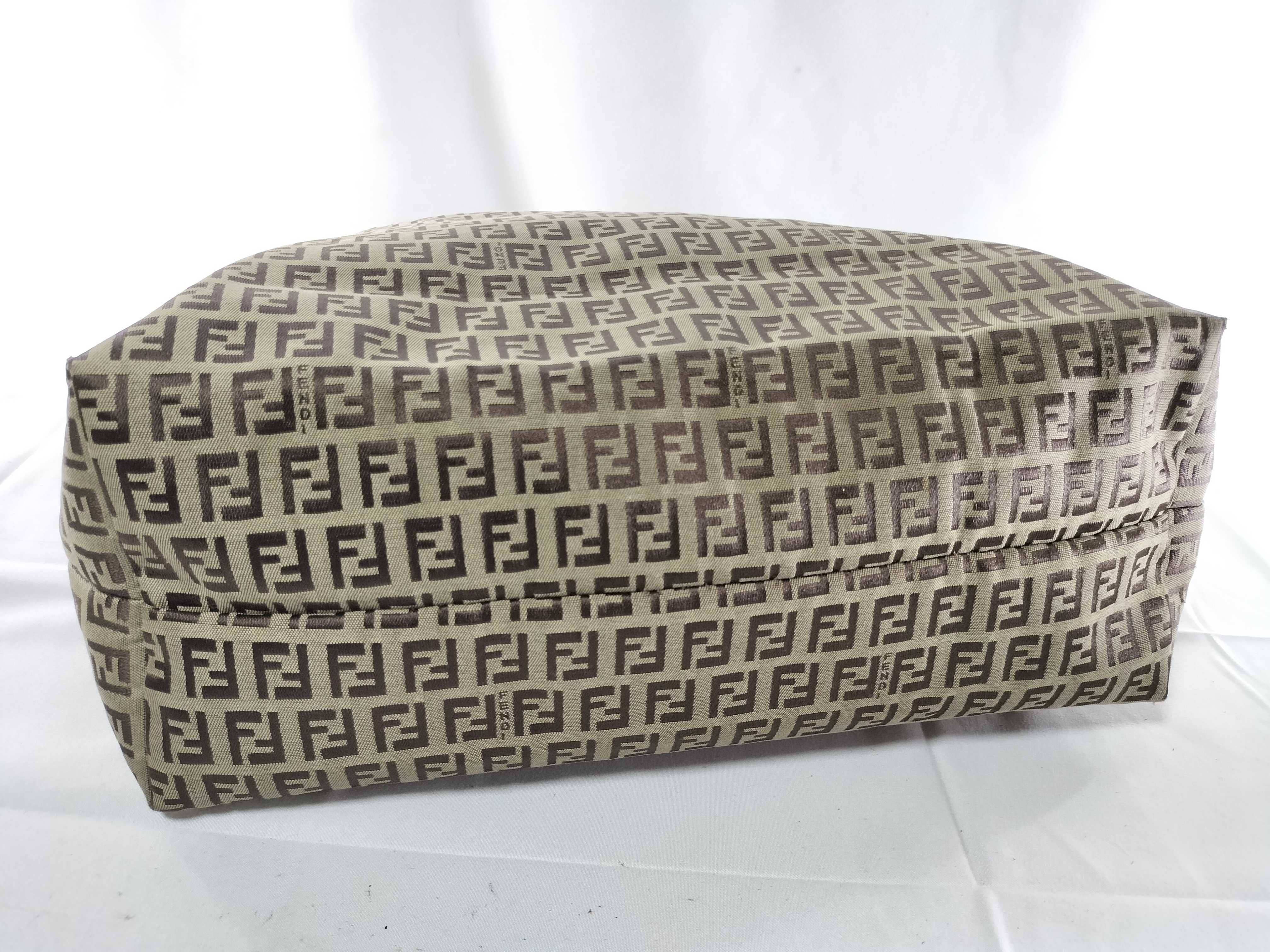 Zucca pattern Fendi Zucchino tote bag — view 7