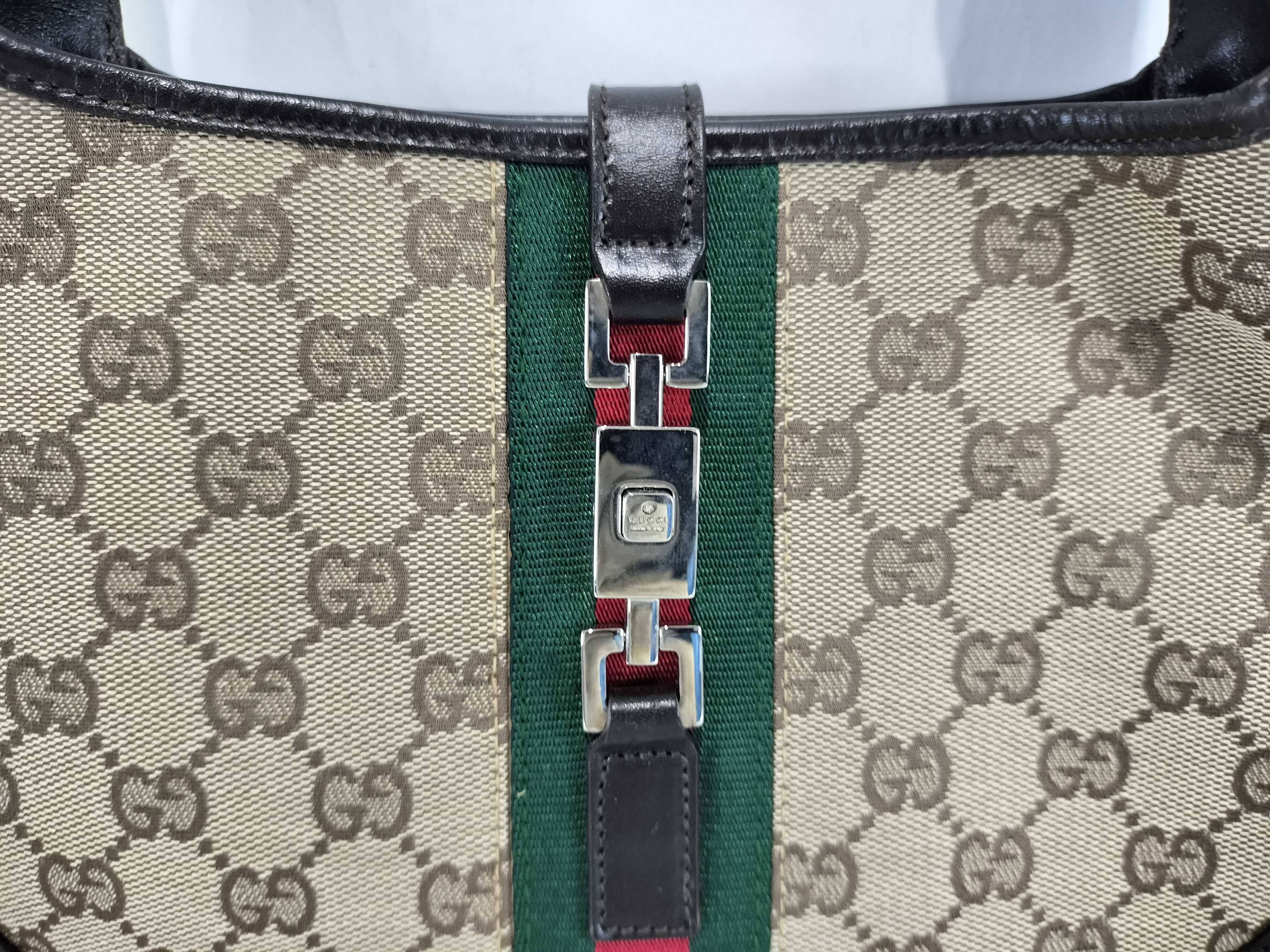 Jackie GG Canvas Jackie Shoulder Bag Handbag — view 2