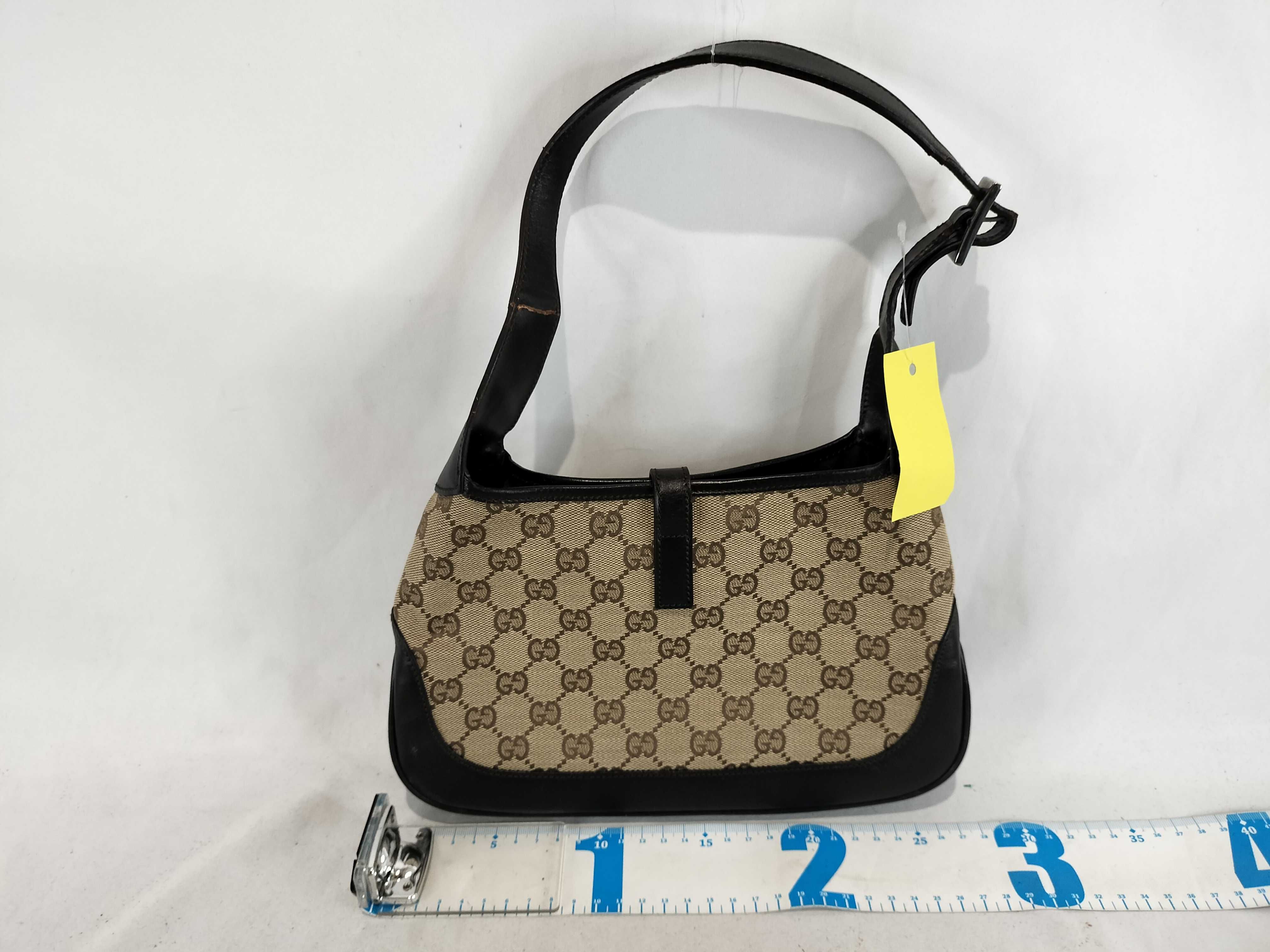 Jackie GG Canvas Jackie Shoulder Bag Handbag — view 3