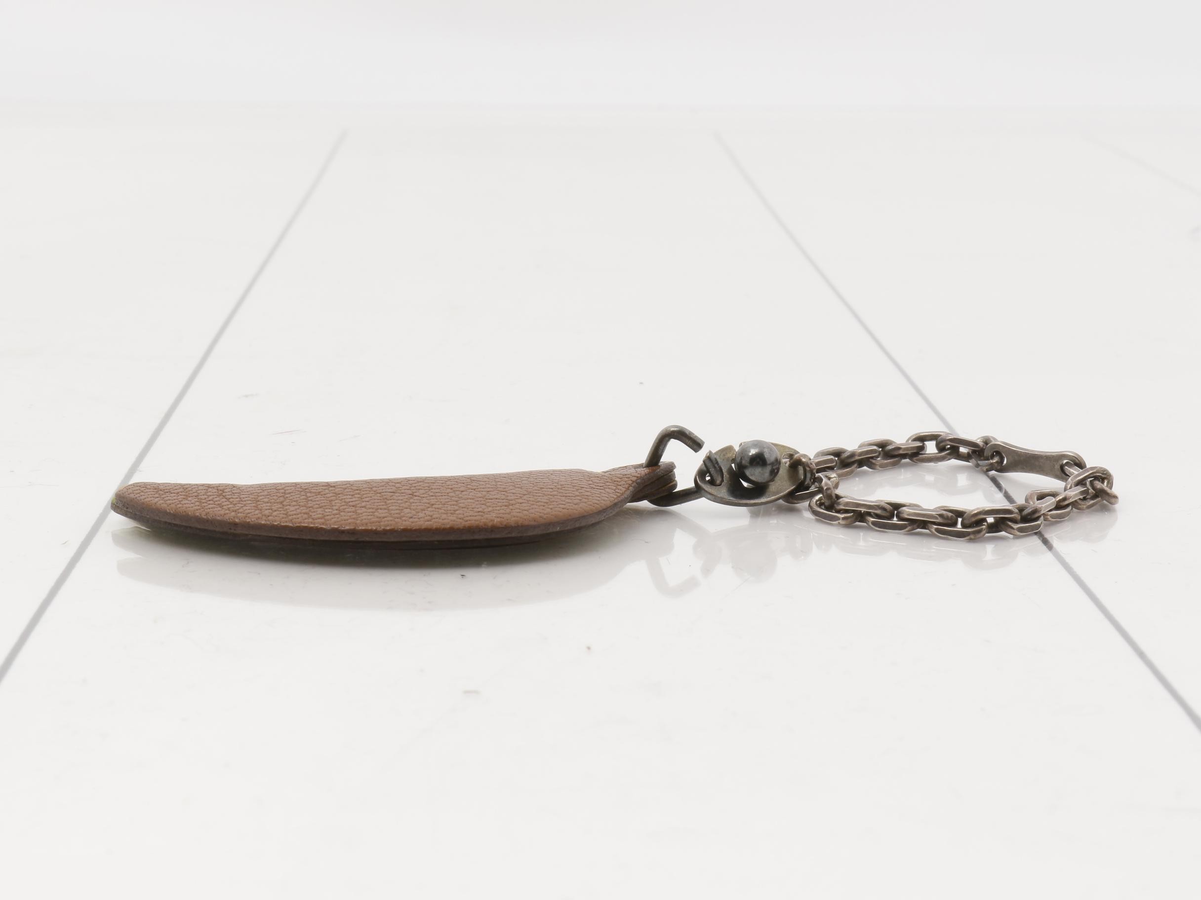 Charm - Brown, Green, Yellow Leather — view 3