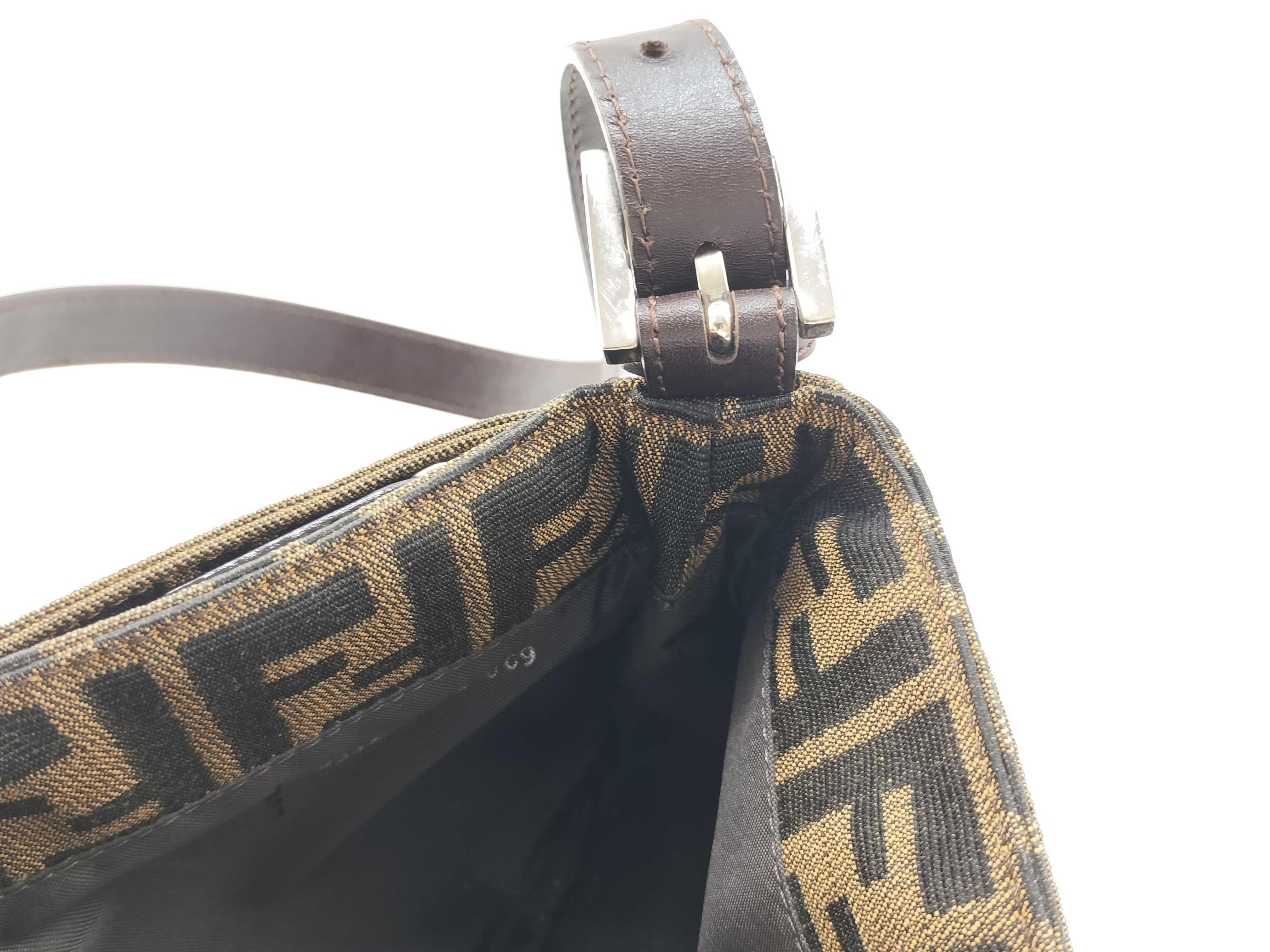 Zucca pattern Fendi shoulder bag — view 12