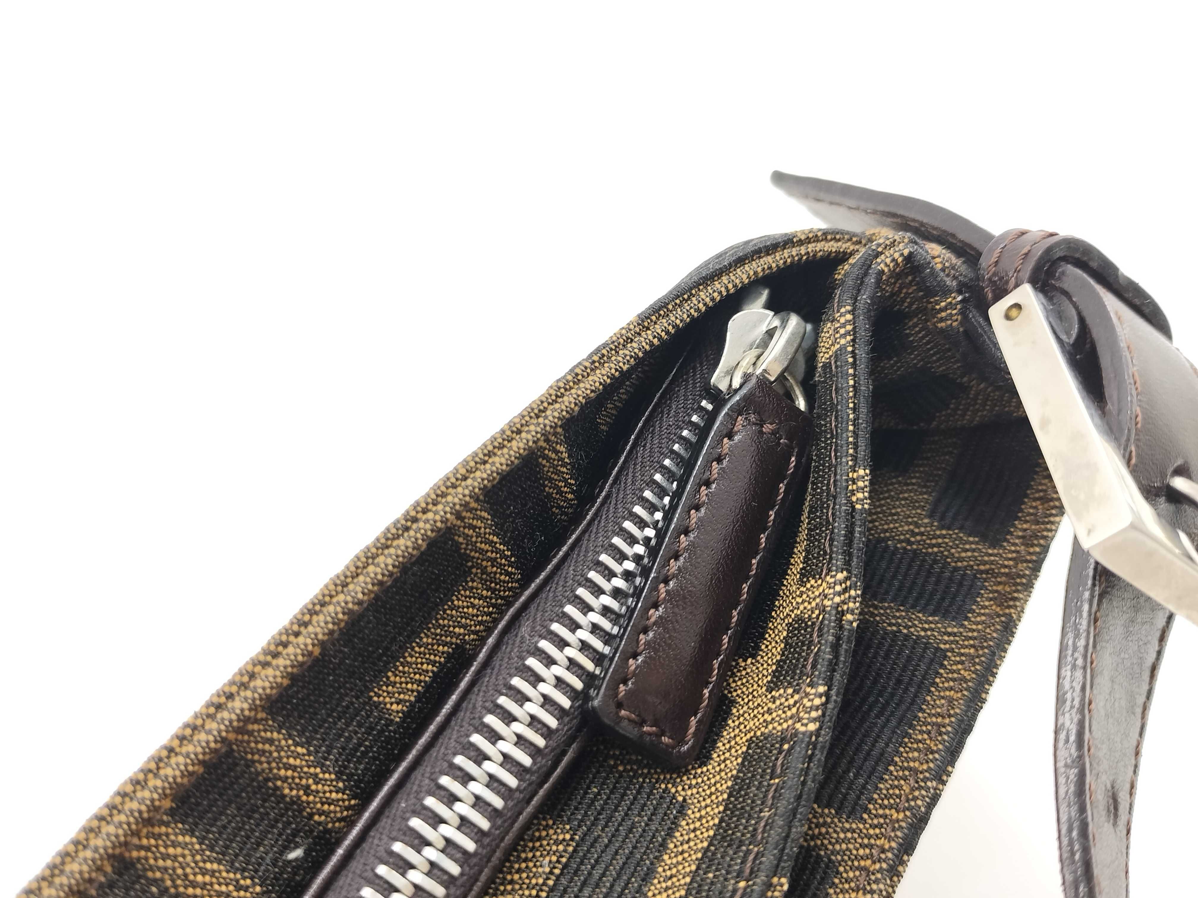 Zucca pattern Fendi shoulder bag — view 14
