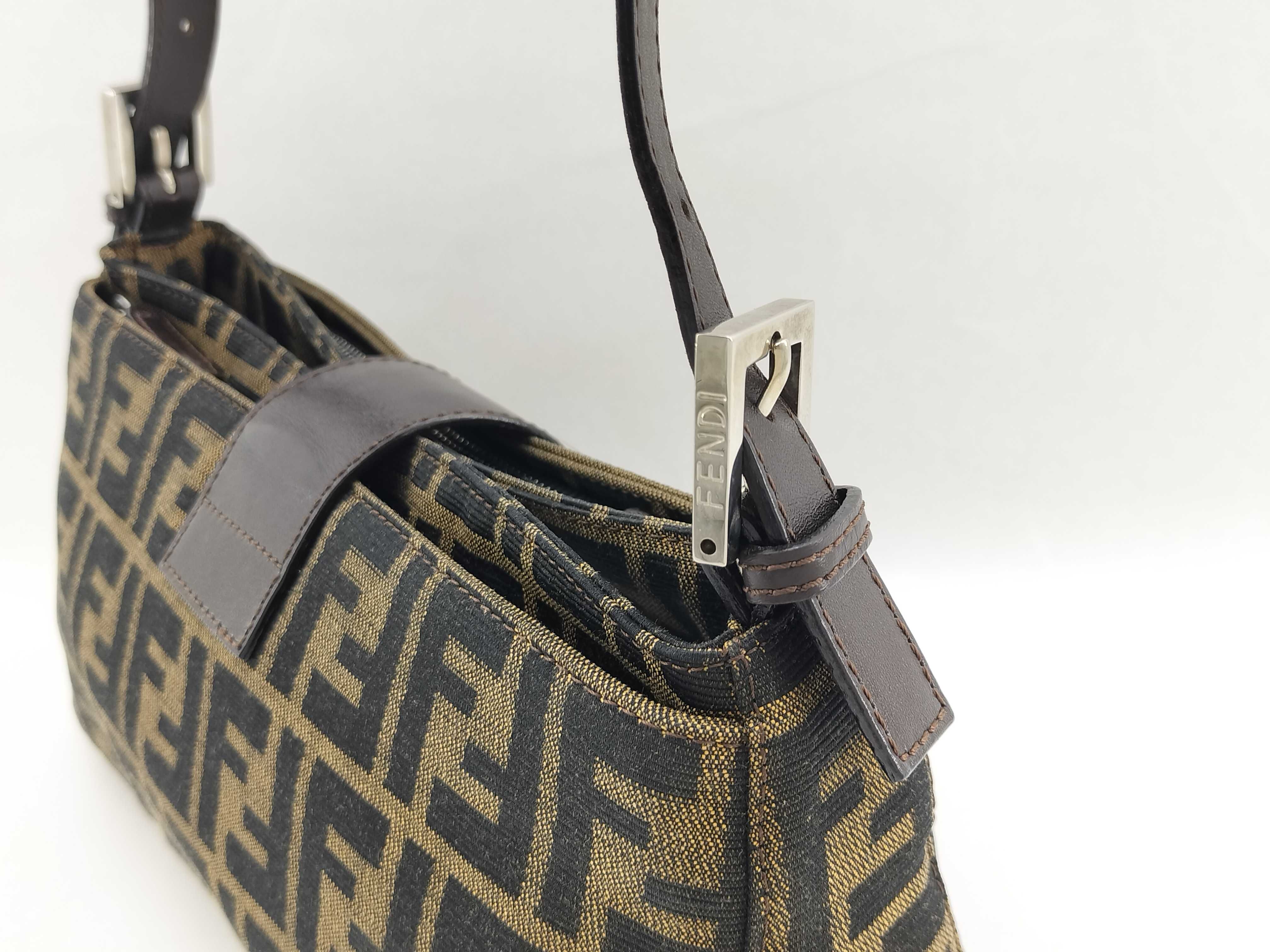 Zucca pattern Fendi shoulder bag — view 3