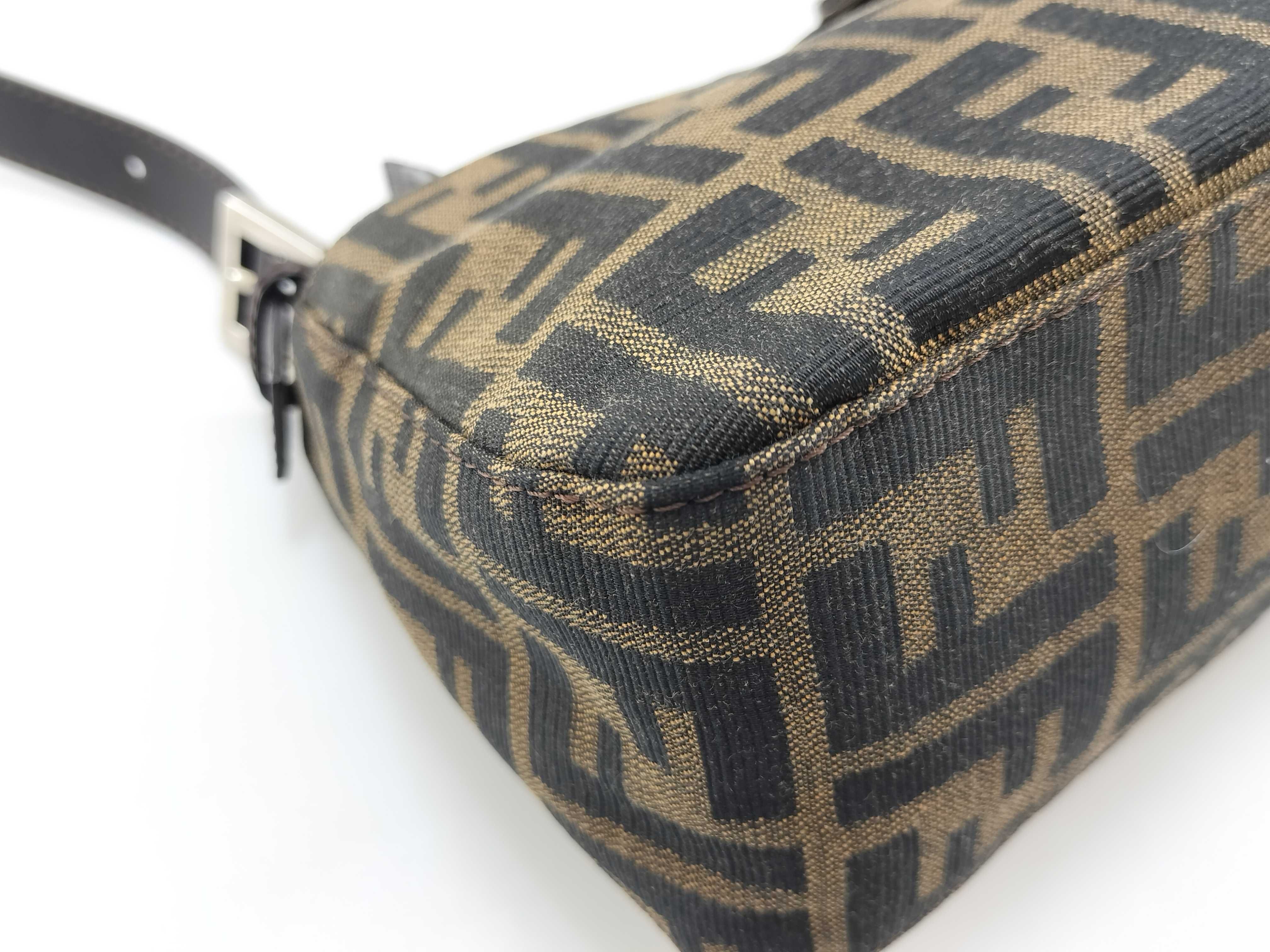 Zucca pattern Fendi shoulder bag — view 7