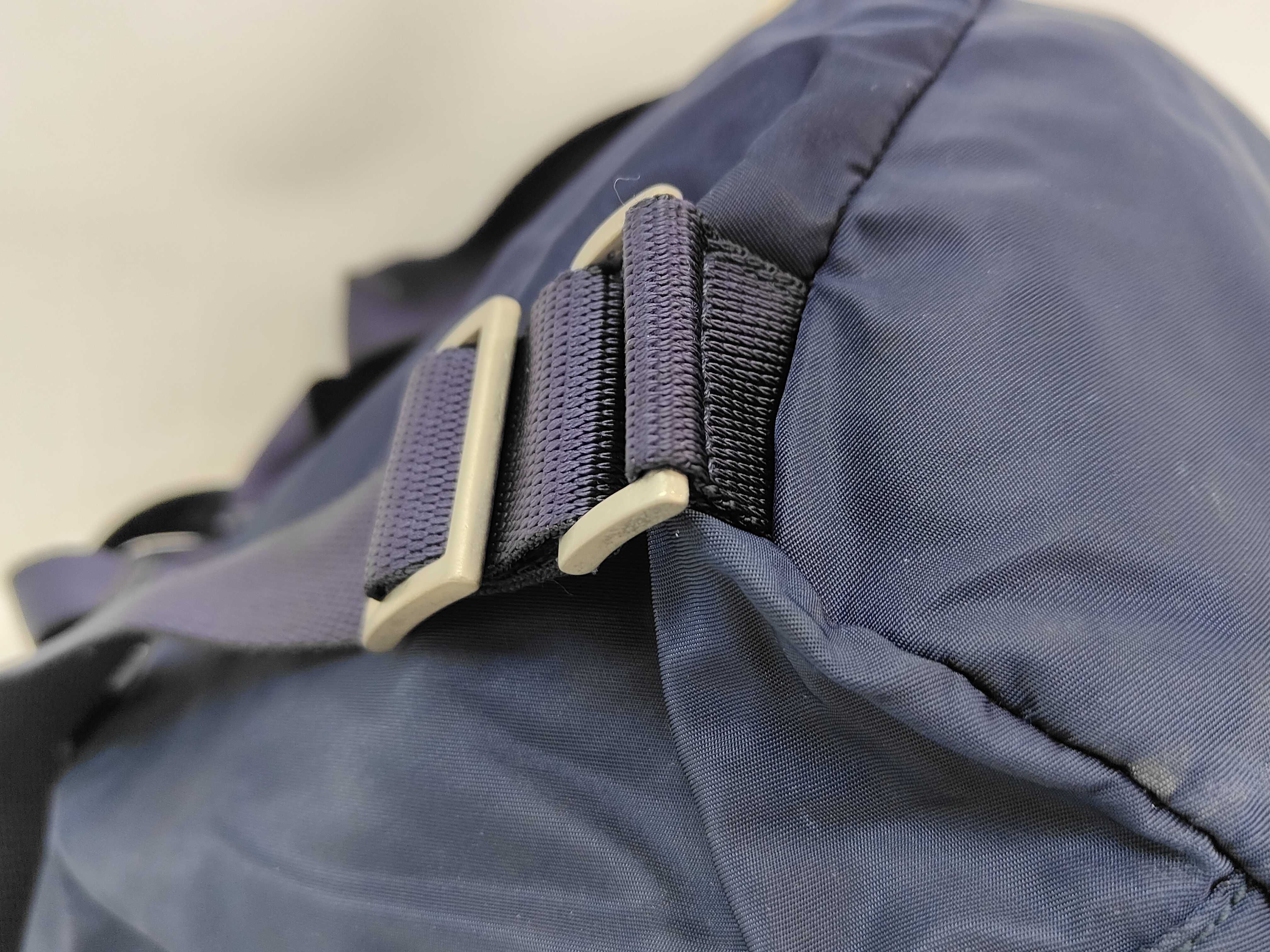 denim blue backpack — view 4