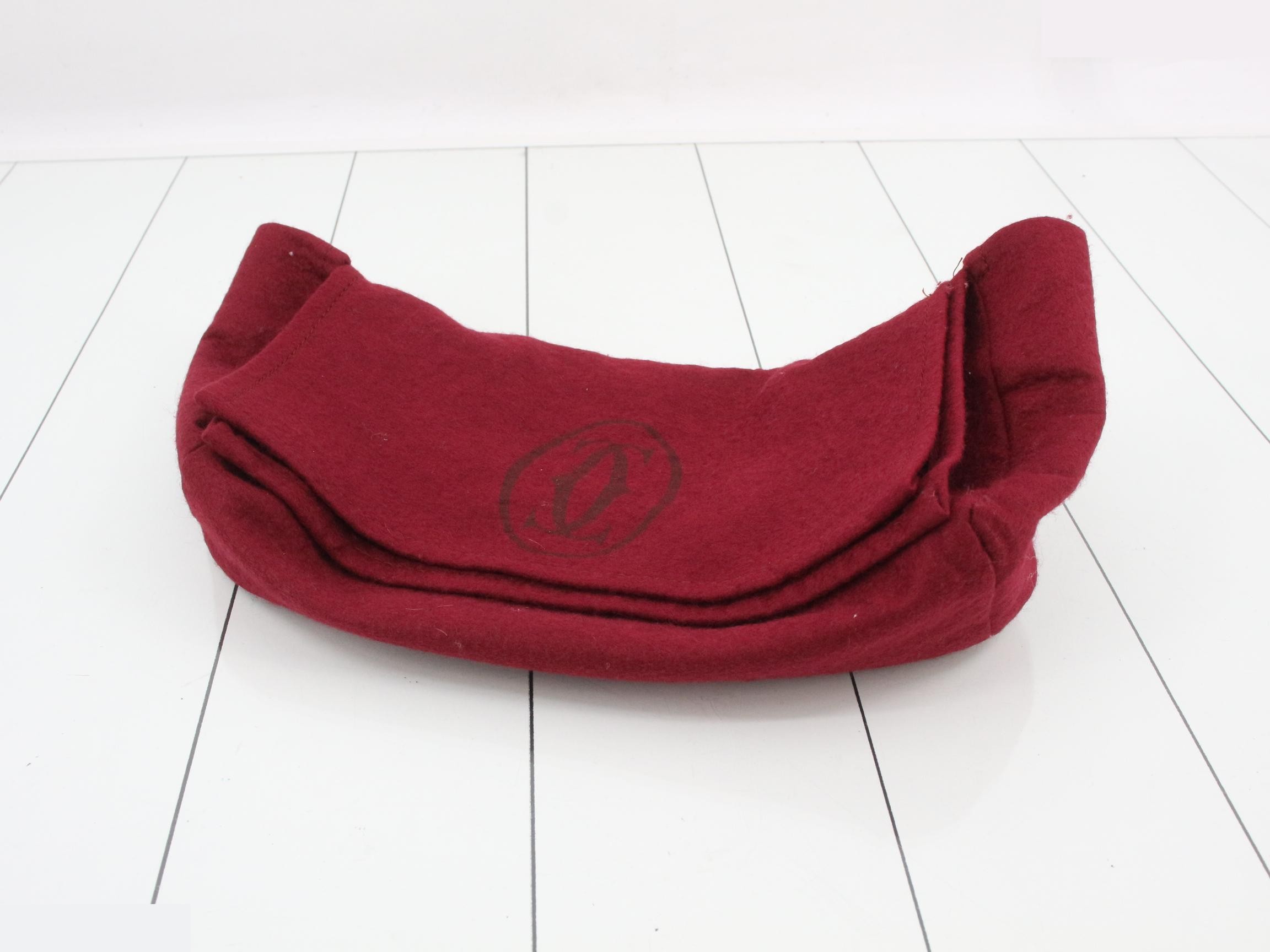 Handbag, leather, burgundy — view 7