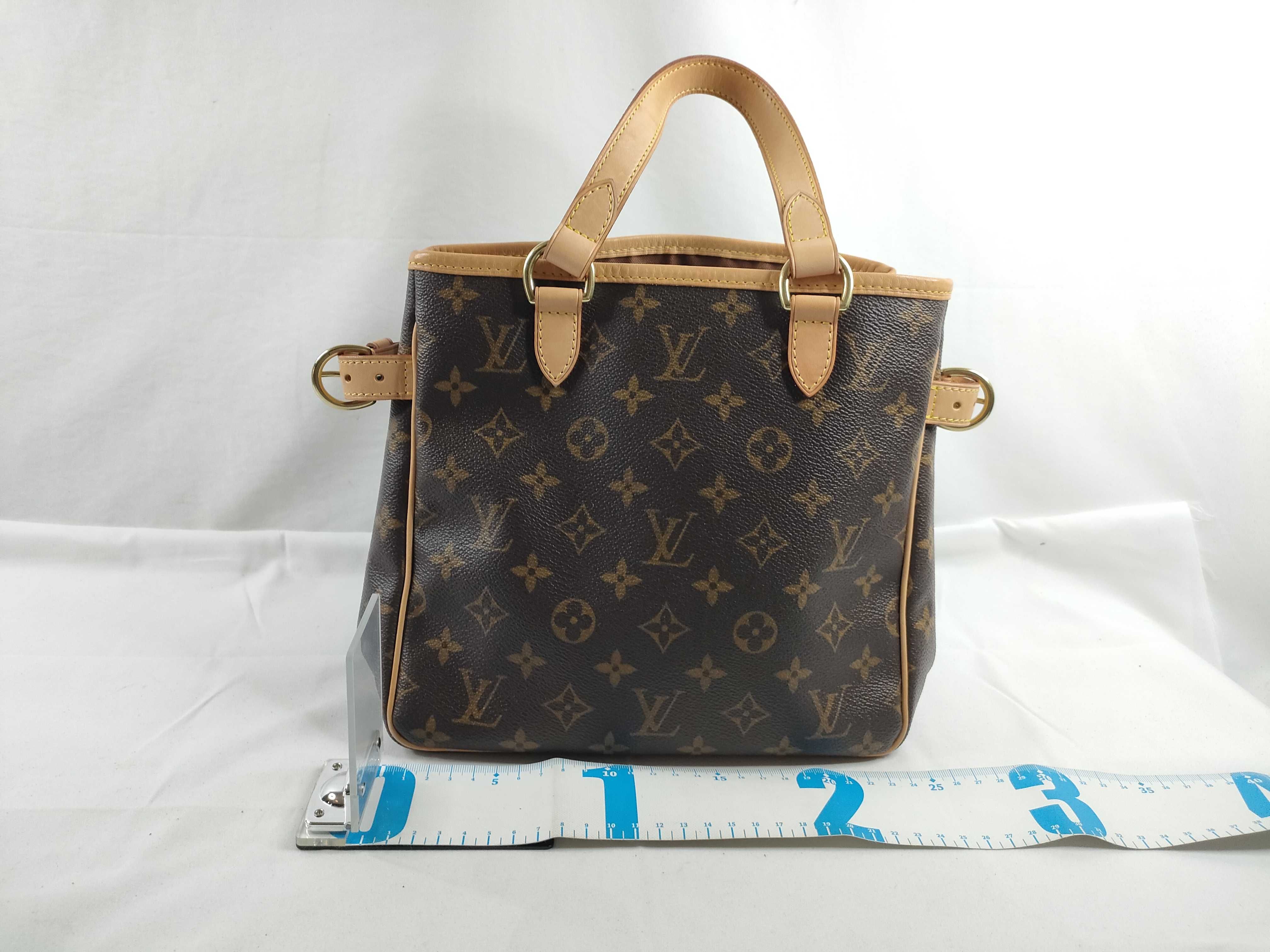 Monogram Louis Vuitton Monogram Handbag Batignolles M51156 Handbag — view 2