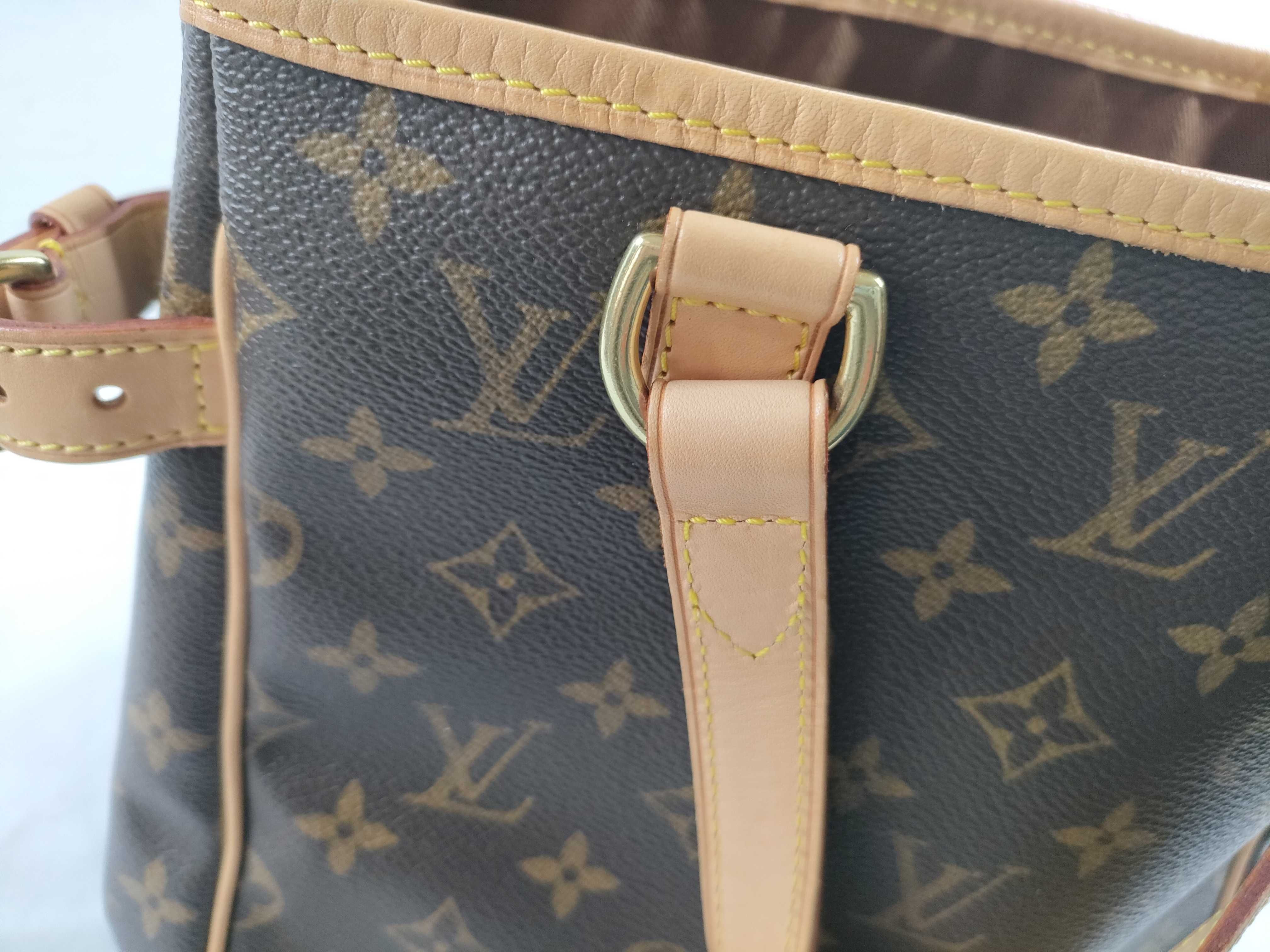 Monogram Louis Vuitton Monogram Handbag Batignolles M51156 Handbag — view 8