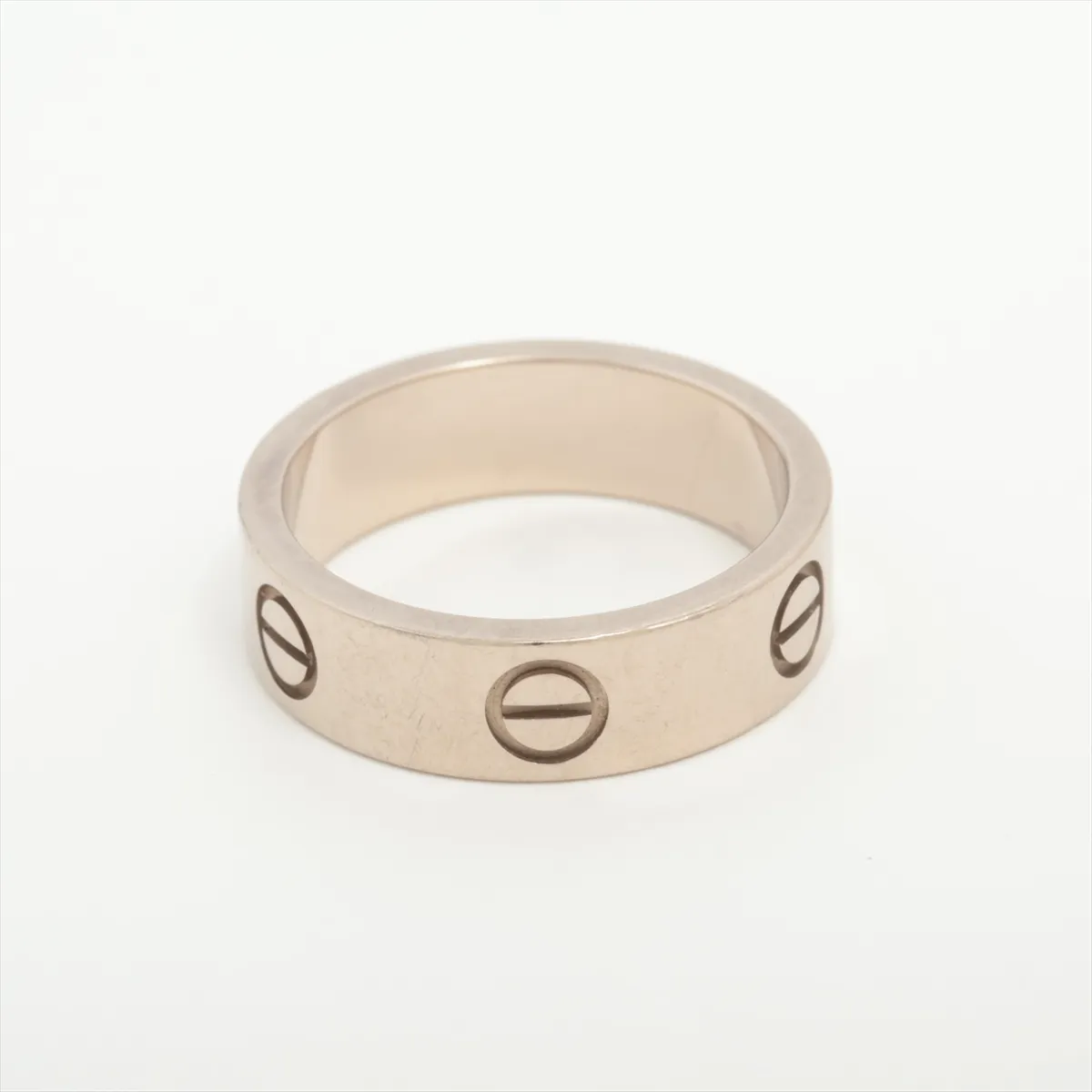 Love Ring 750(WG) 7.1g 52 K01698 Thread — view 2
