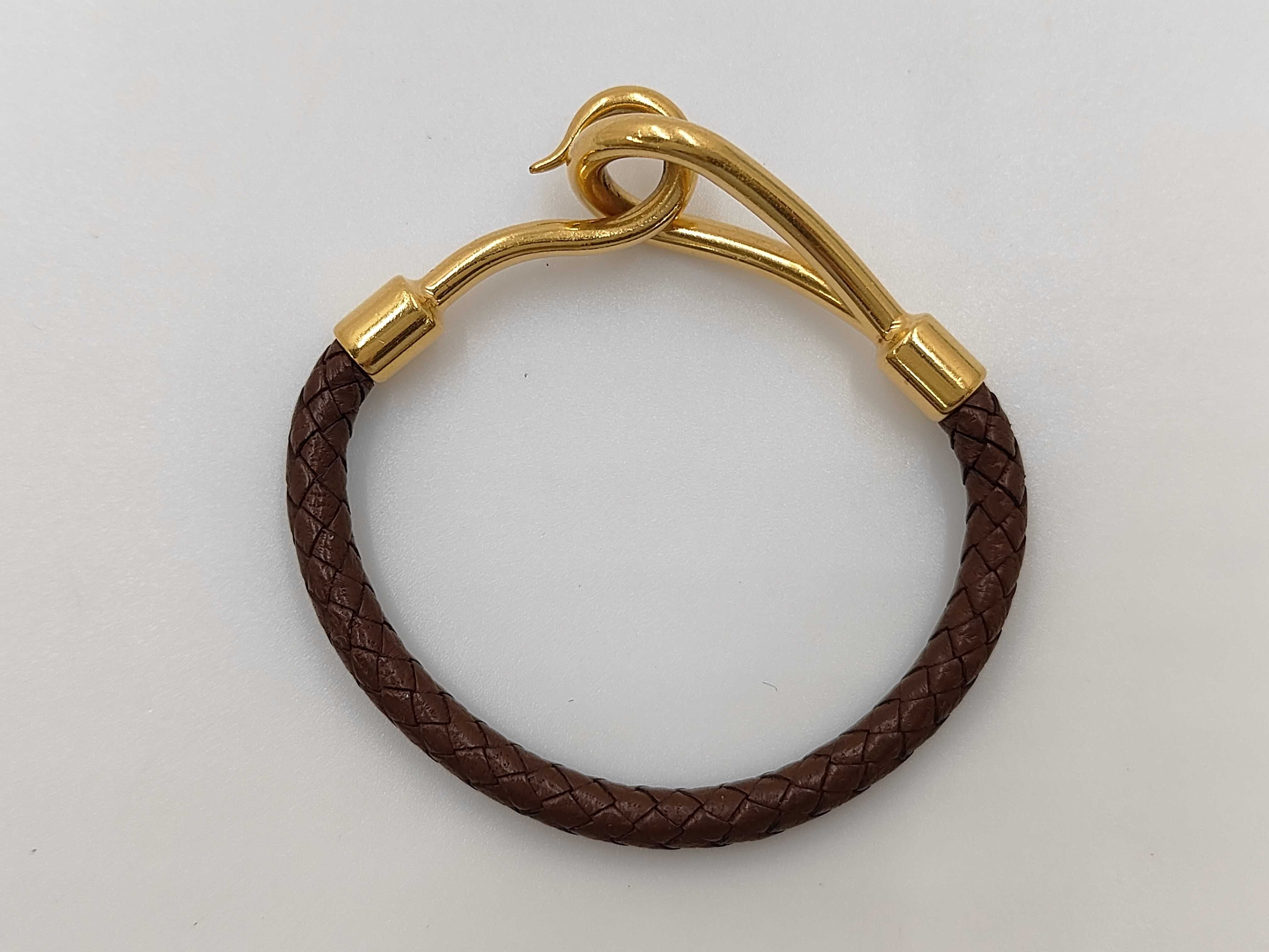 Jumbo Brown x Gold BL Bracelet/Bangle — view 2