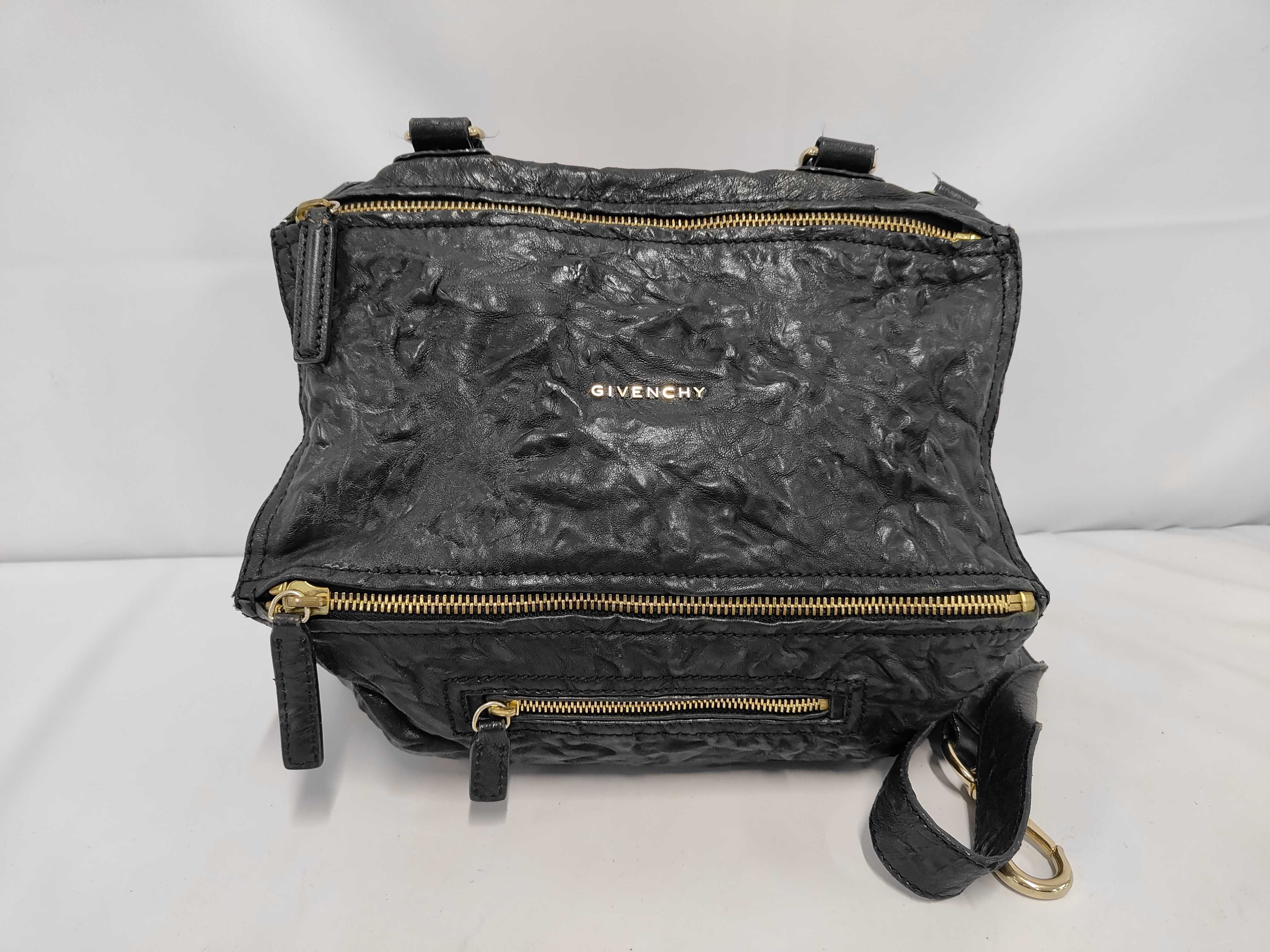 Pandora Black Leather 2-Way Tote Bag