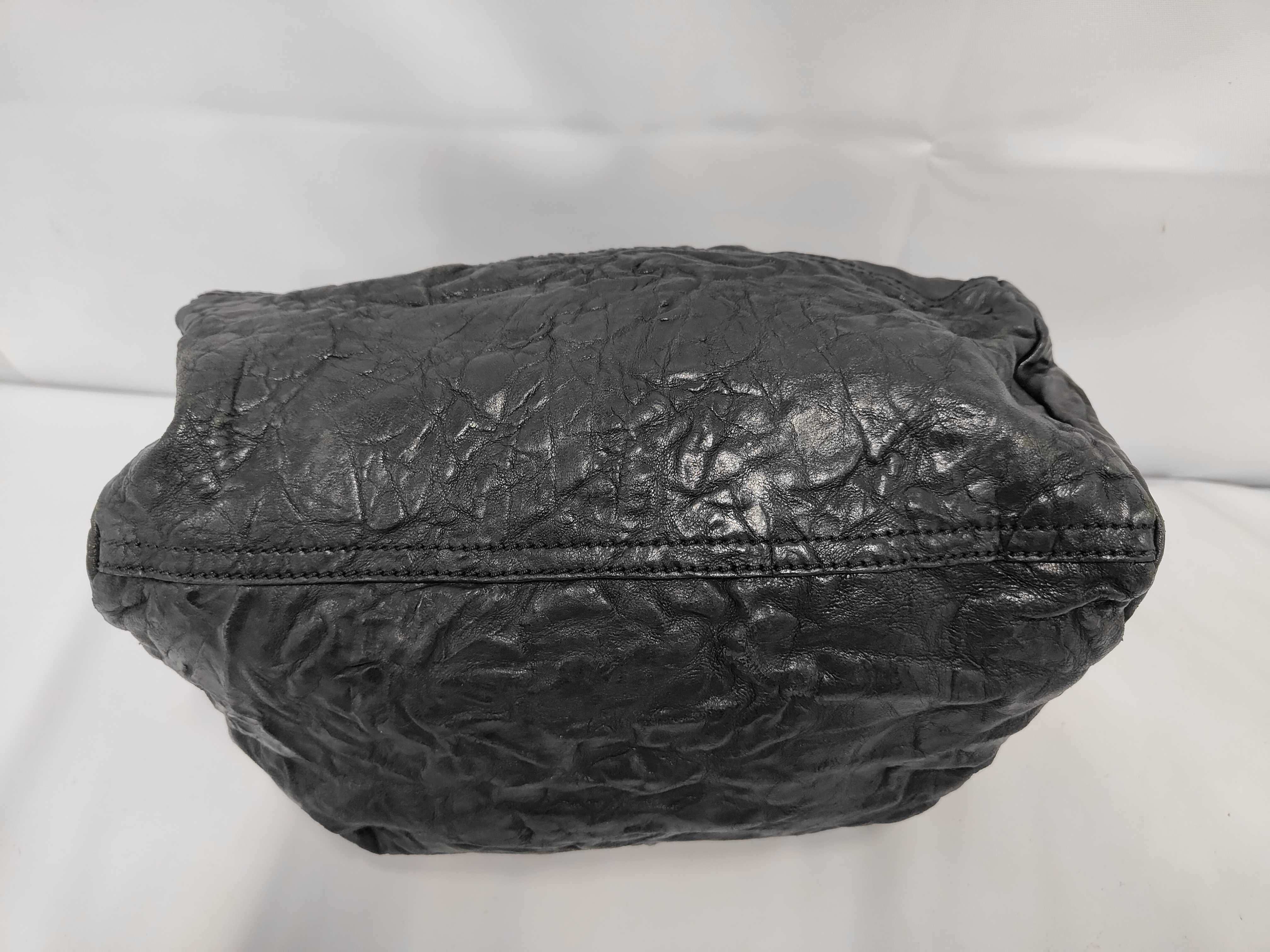 Pandora Black Leather 2-Way Tote Bag — view 3