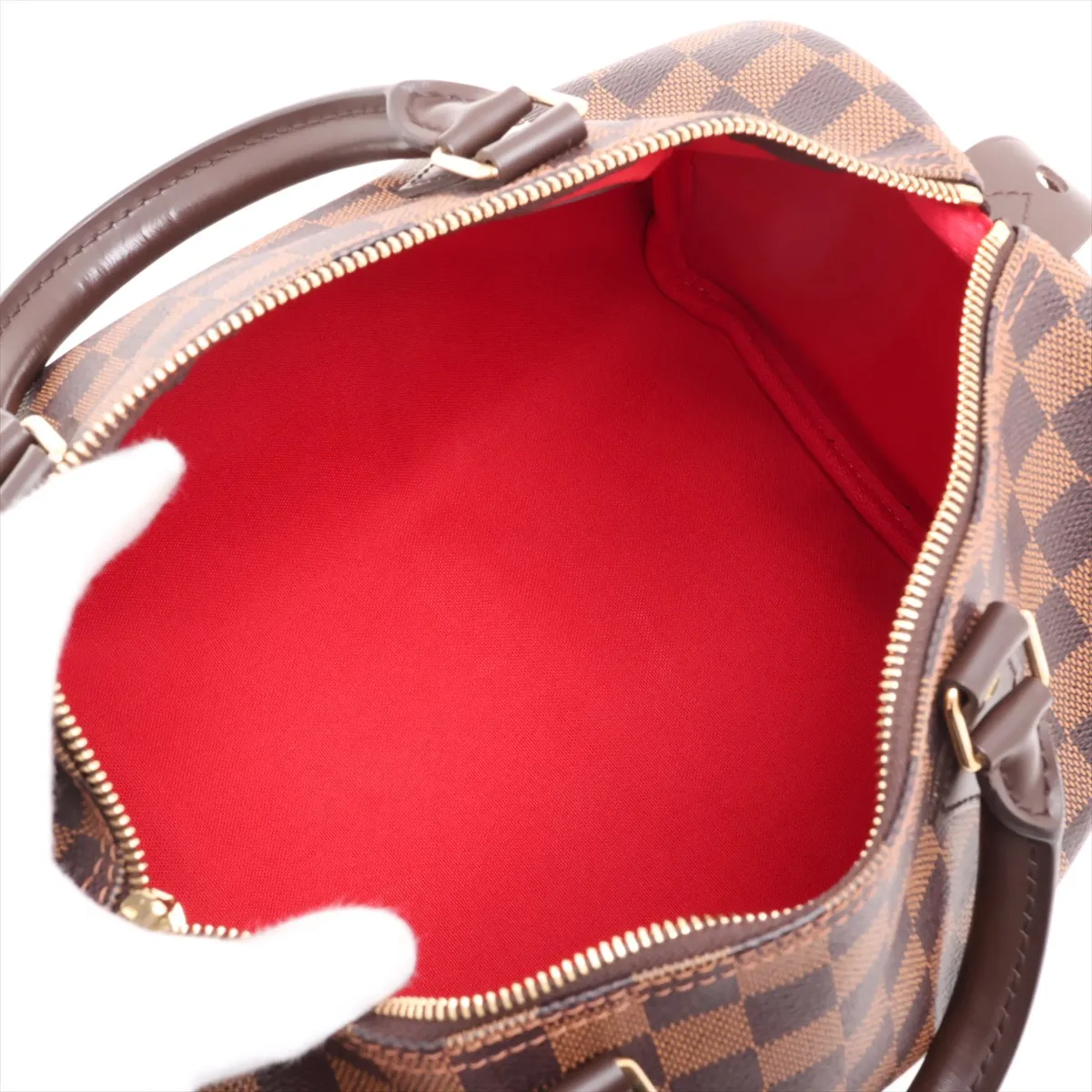 Damier Speedy 30 N41364 TR2144 Brown — view 7