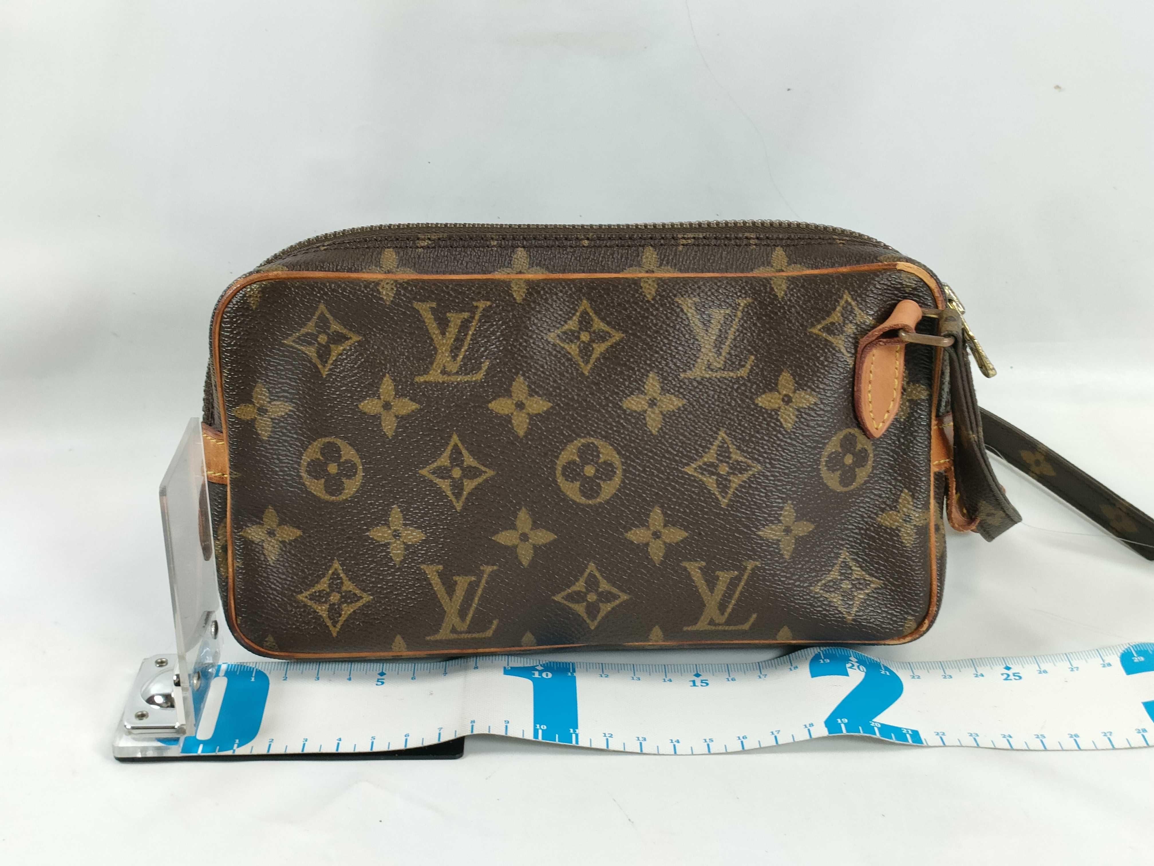 Monogram Louis Vuitton Monogram Shoulder Bag Pochette Marly Bandoulière M51828 Shoulder Bag — view 2