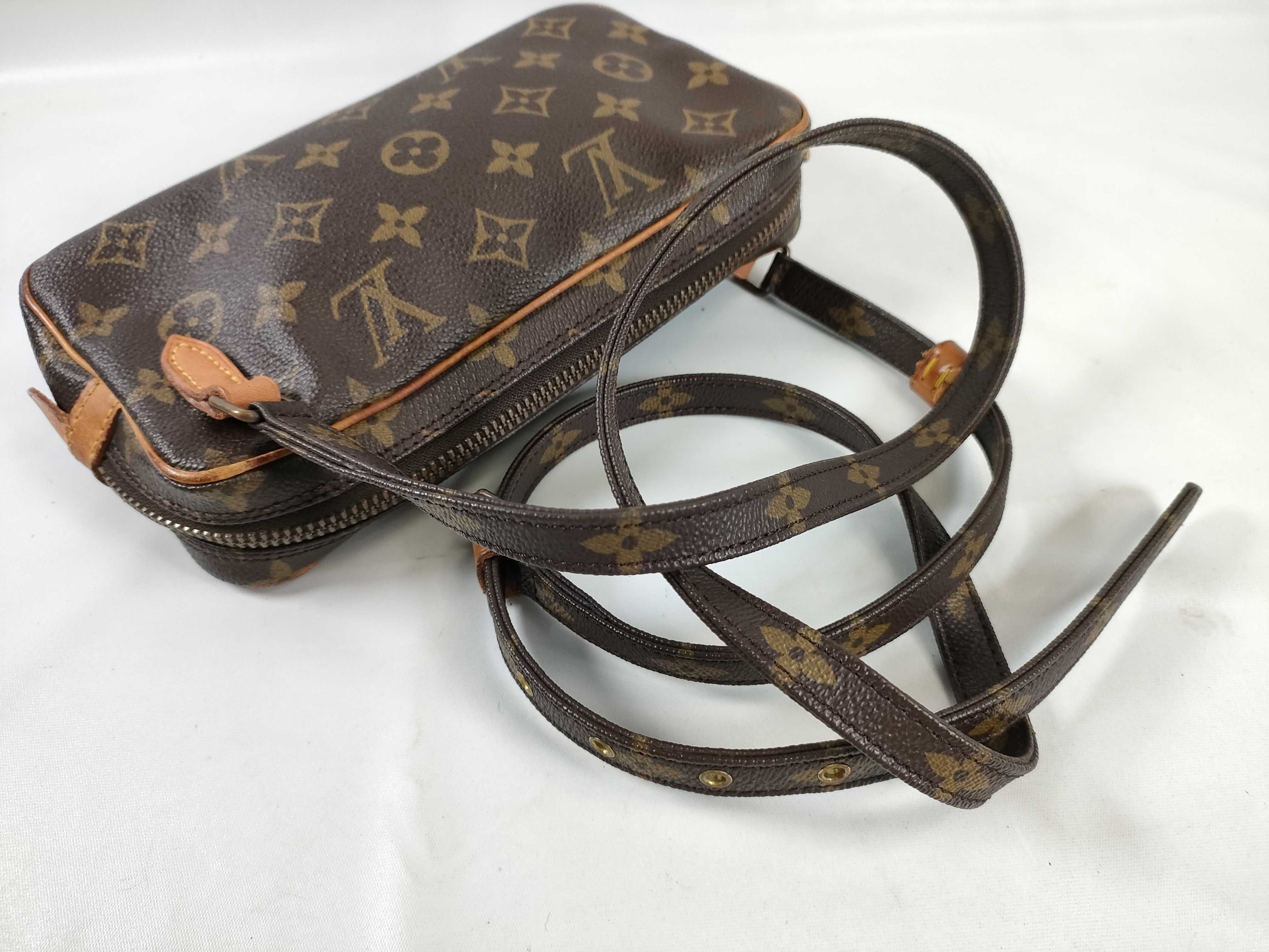 Monogram Louis Vuitton Monogram Shoulder Bag Pochette Marly Bandoulière M51828 Shoulder Bag — view 3
