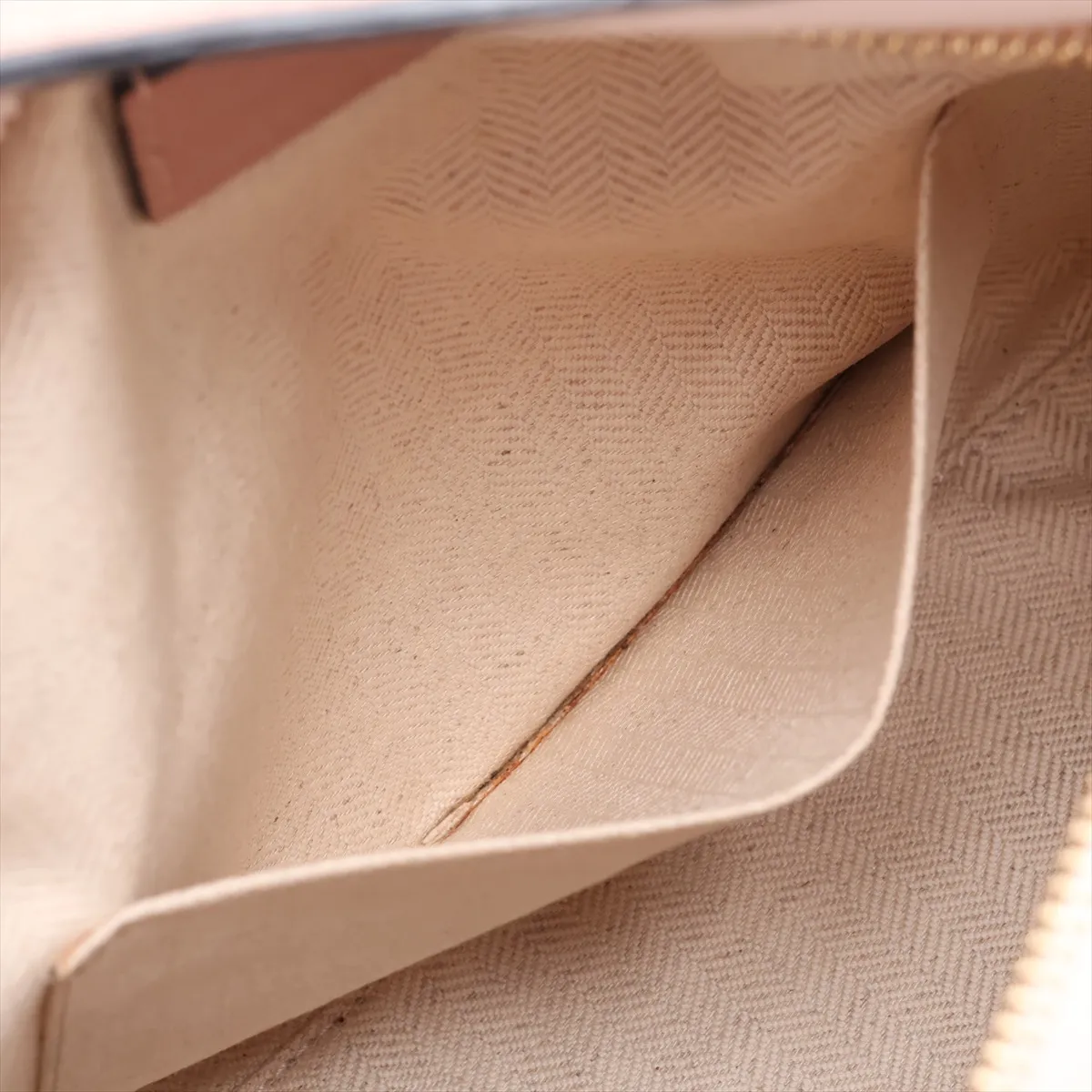 Puzzle Bag Small Leather Shoulder Bag Pink Beige — view 9