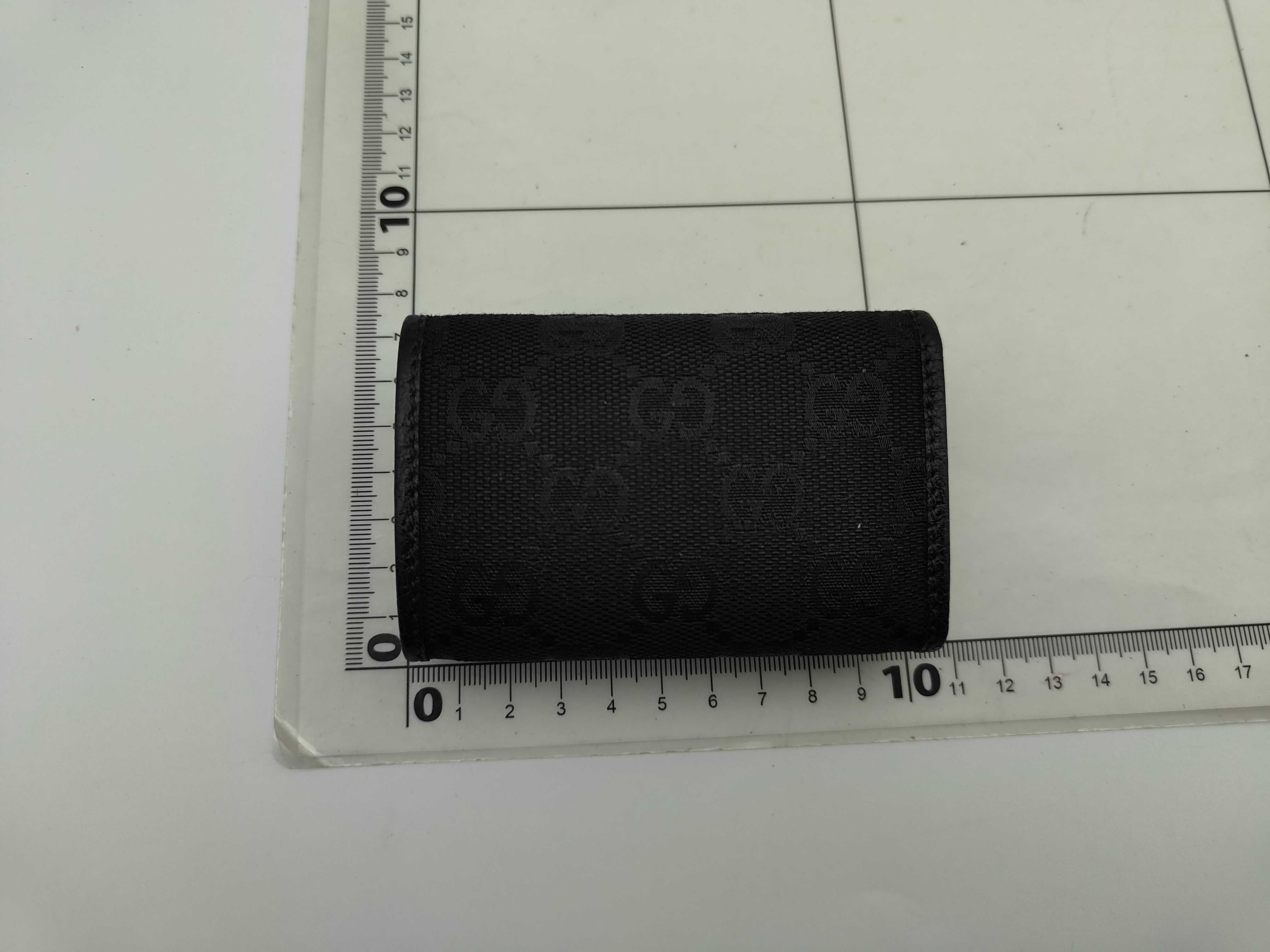 Canvas Key Case with Ribbon Key Case/Keychain — view 2