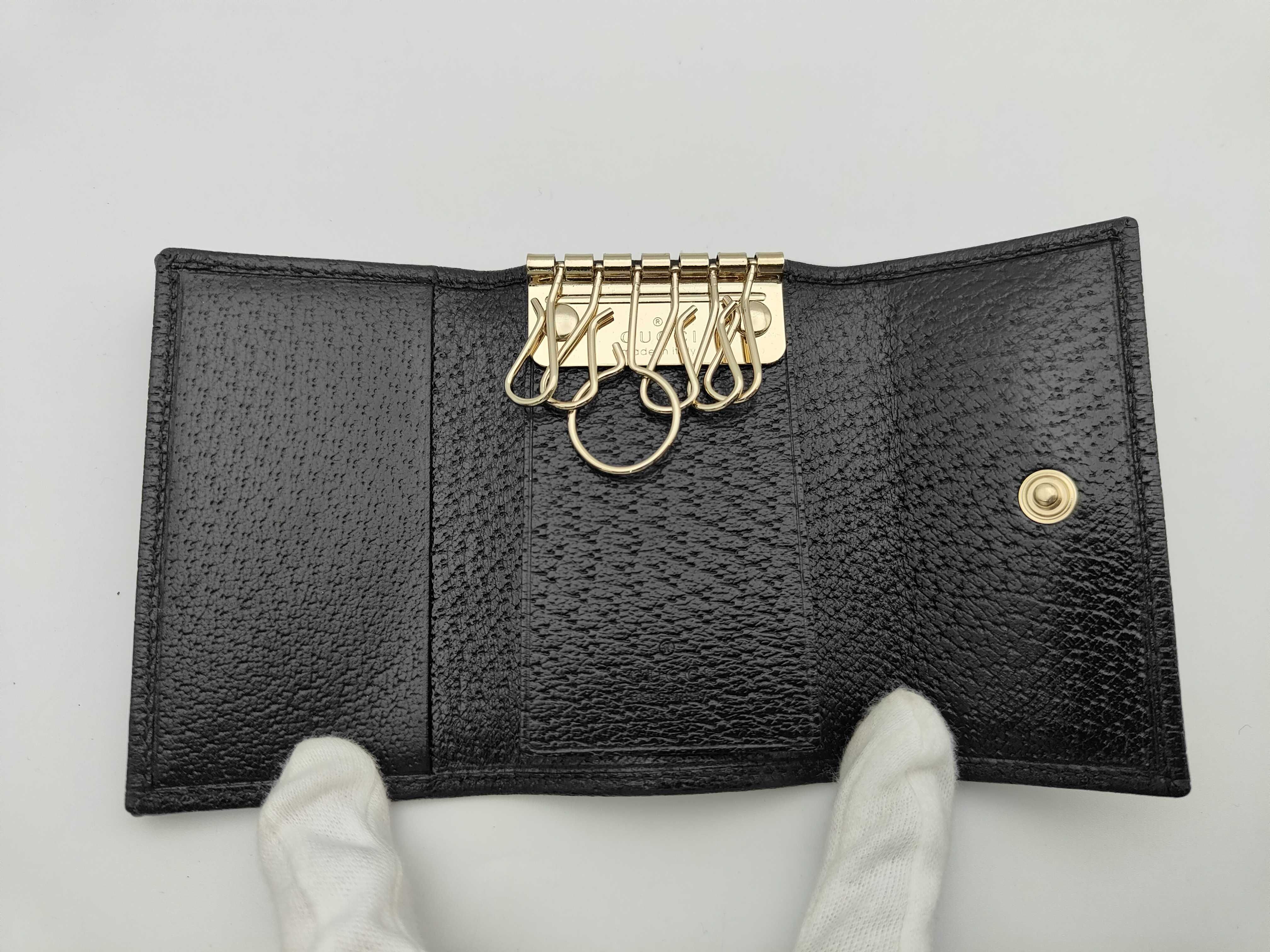 Canvas Key Case with Ribbon Key Case/Keychain — view 4