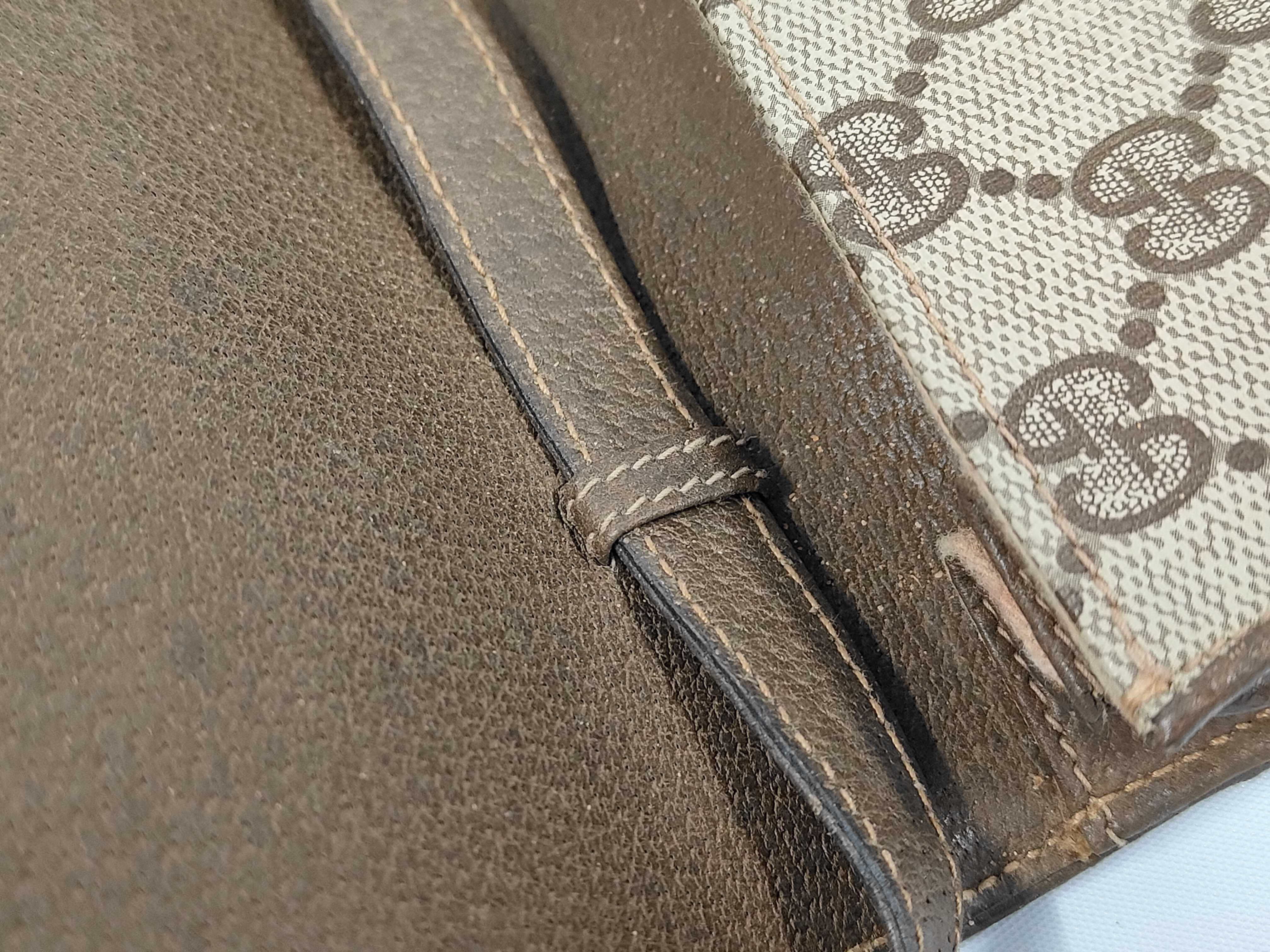 Old Gucci GG Monogram Shoulder Bag — view 6