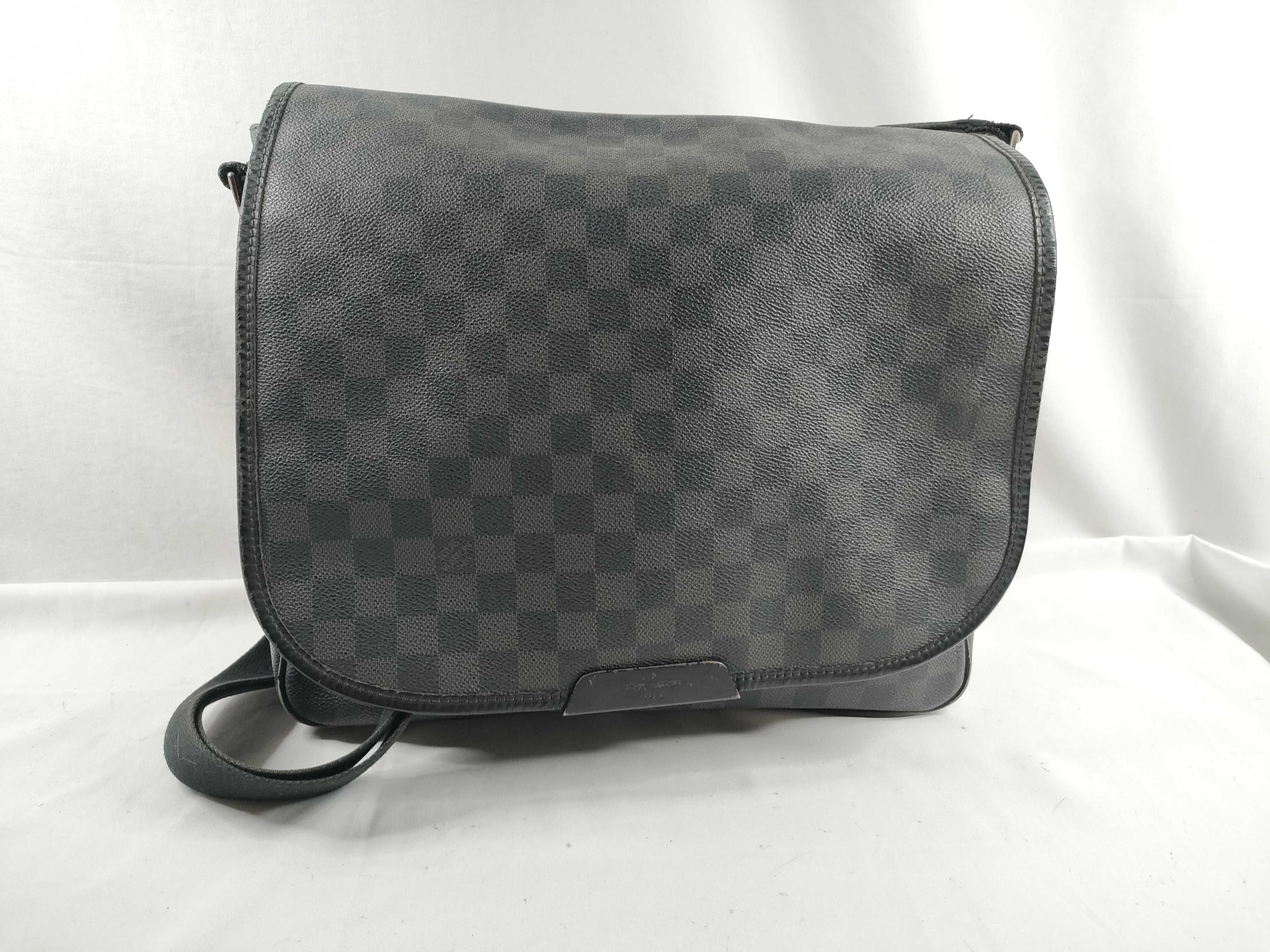 Damier Graphite ID-Damier Graphite Daniel MM N58029 SP0170 Black Shoulder Bag