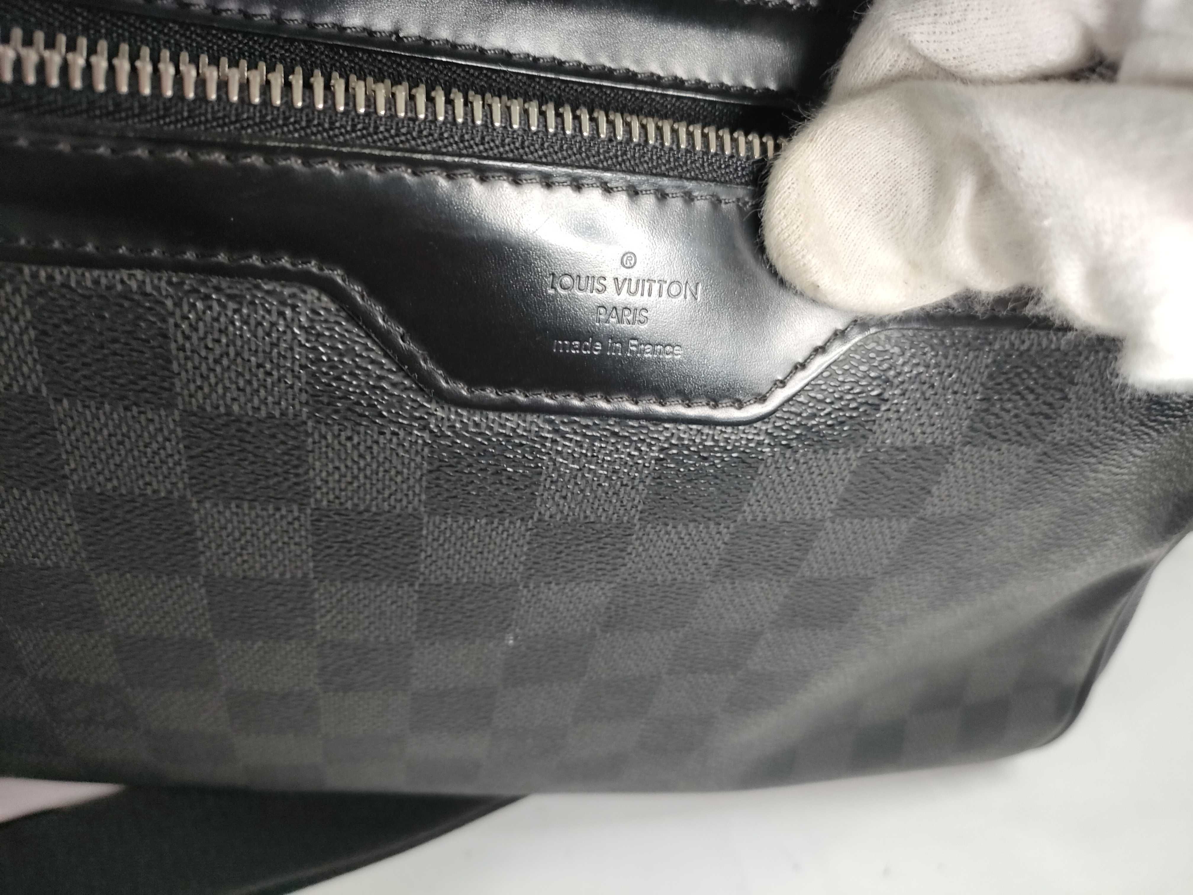 Damier Graphite ID-Damier Graphite Daniel MM N58029 SP0170 Black Shoulder Bag — view 14