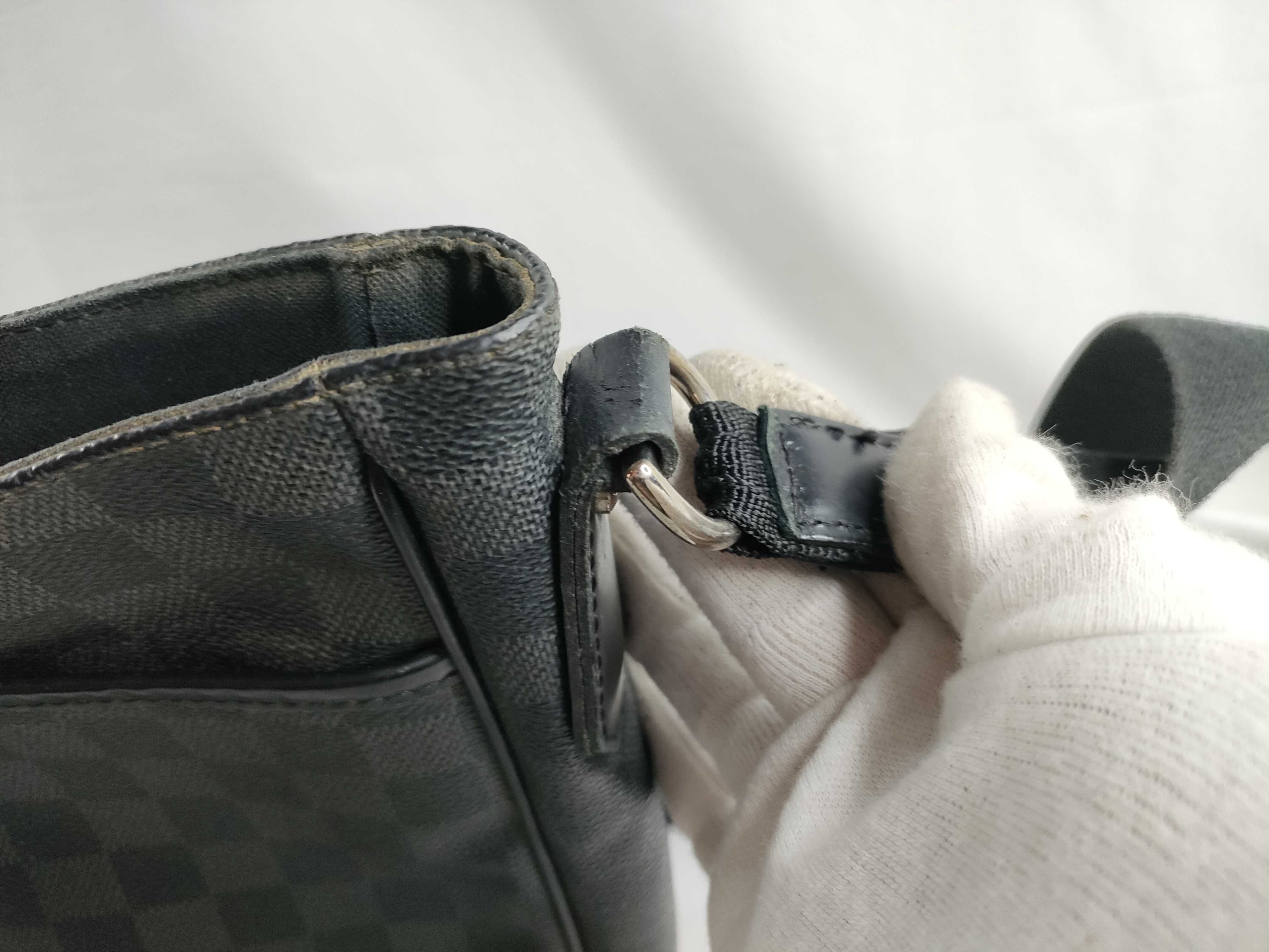 Damier Graphite ID-Damier Graphite Daniel MM N58029 SP0170 Black Shoulder Bag — view 9