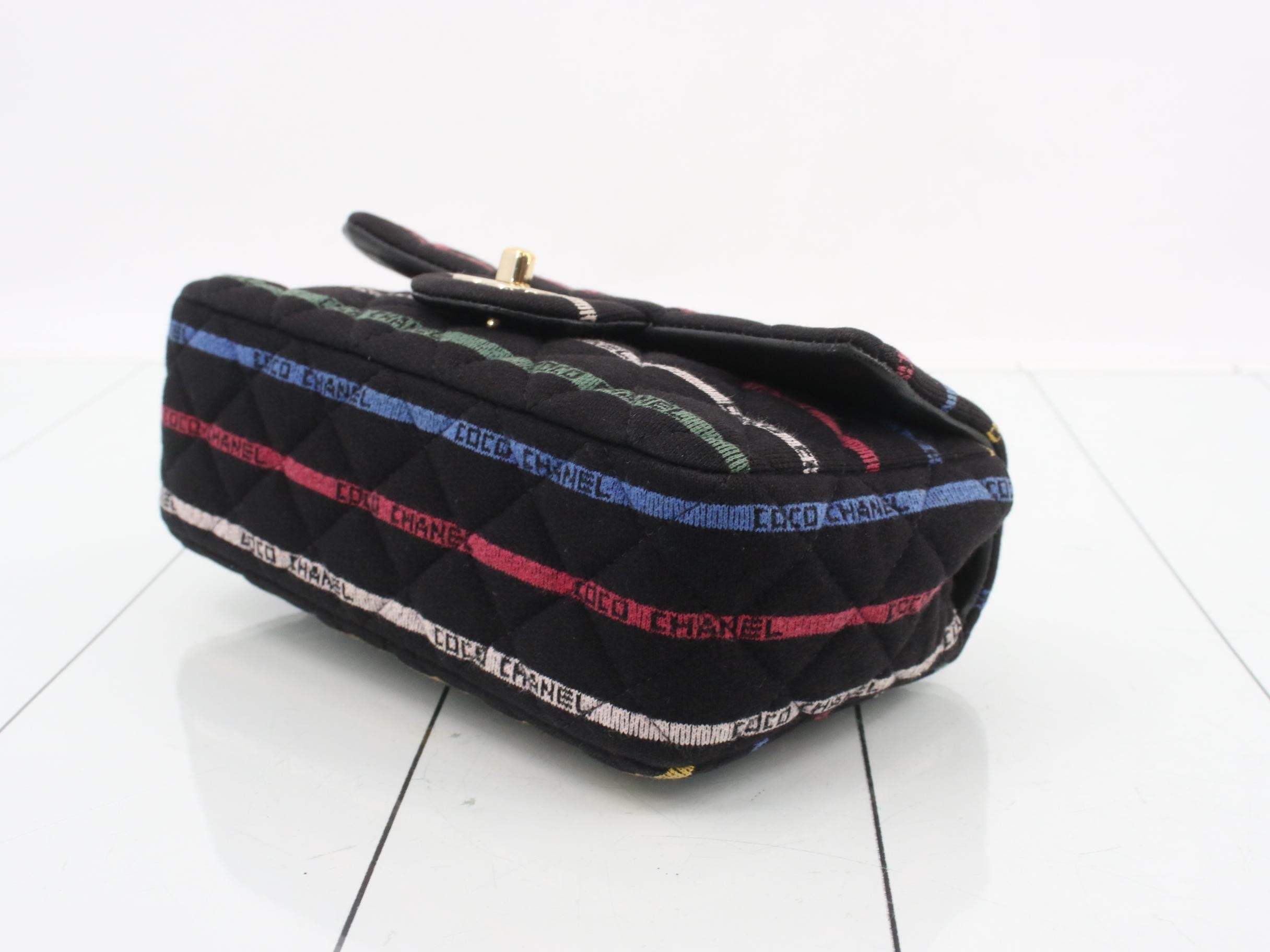Tweed Mini Matelassé Chain Shoulder Bag — view 6