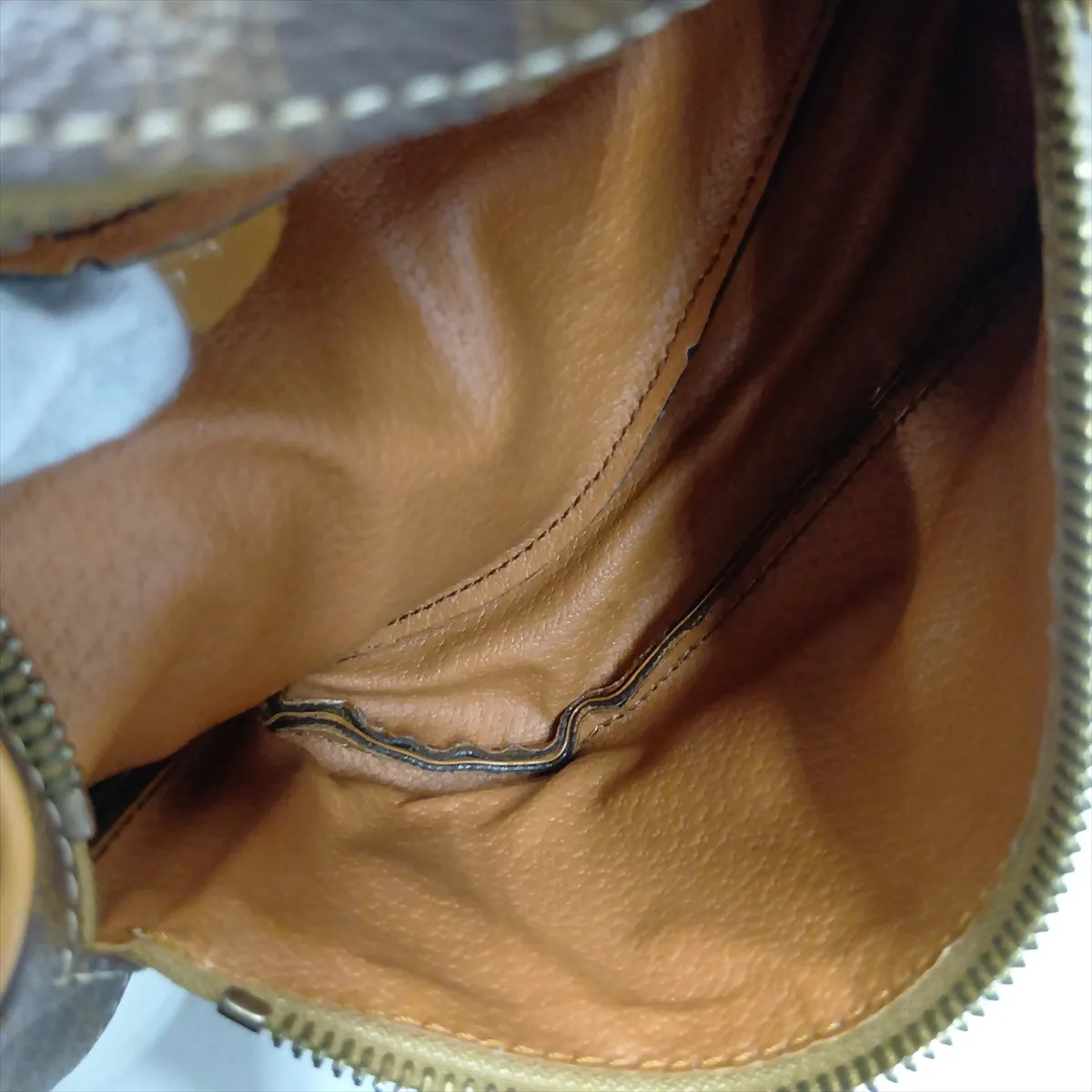 Macadam PVC x Leather Body Bag, Brown — view 11