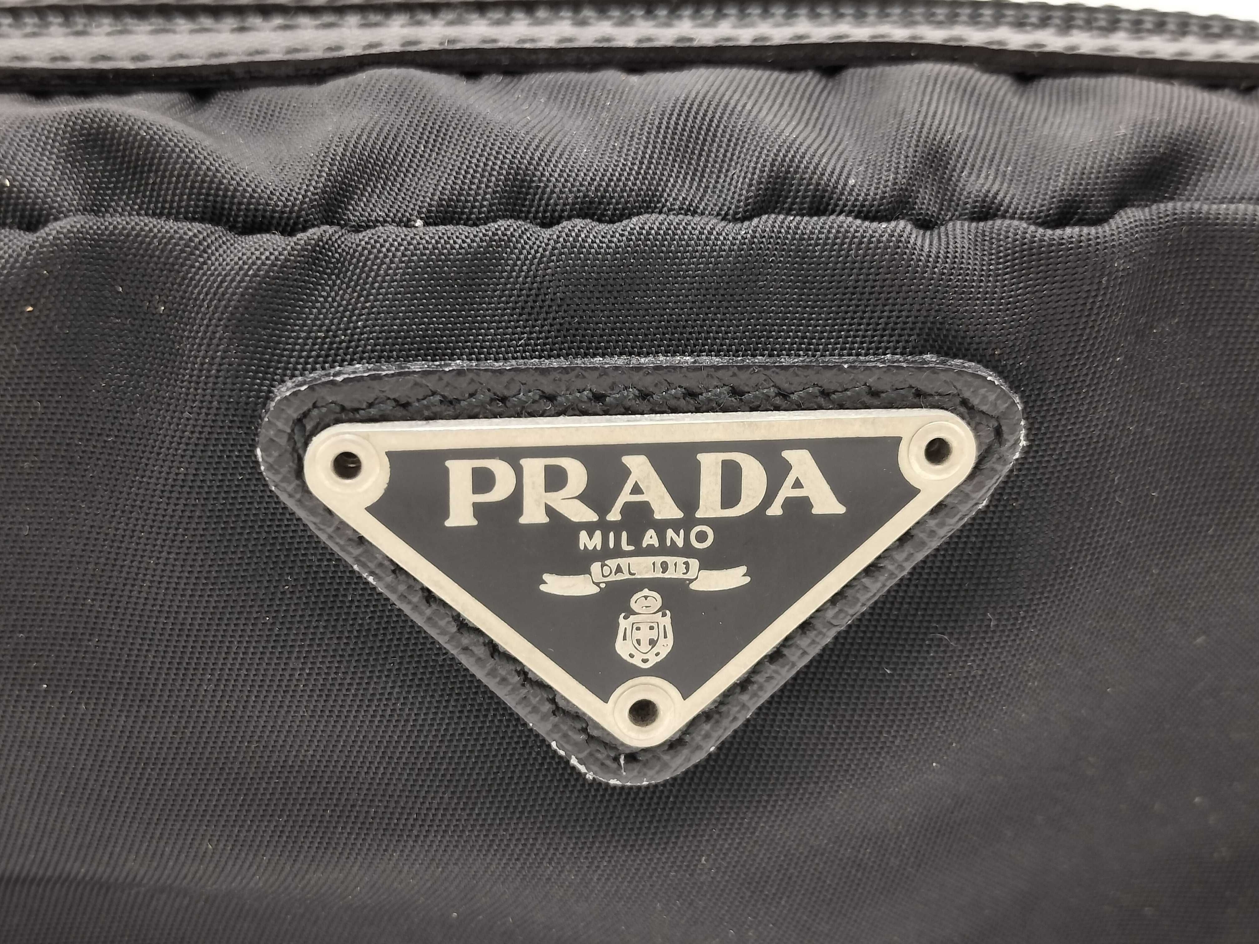 Nylon Mini Pouch, Black Nylon Pouch — view 5