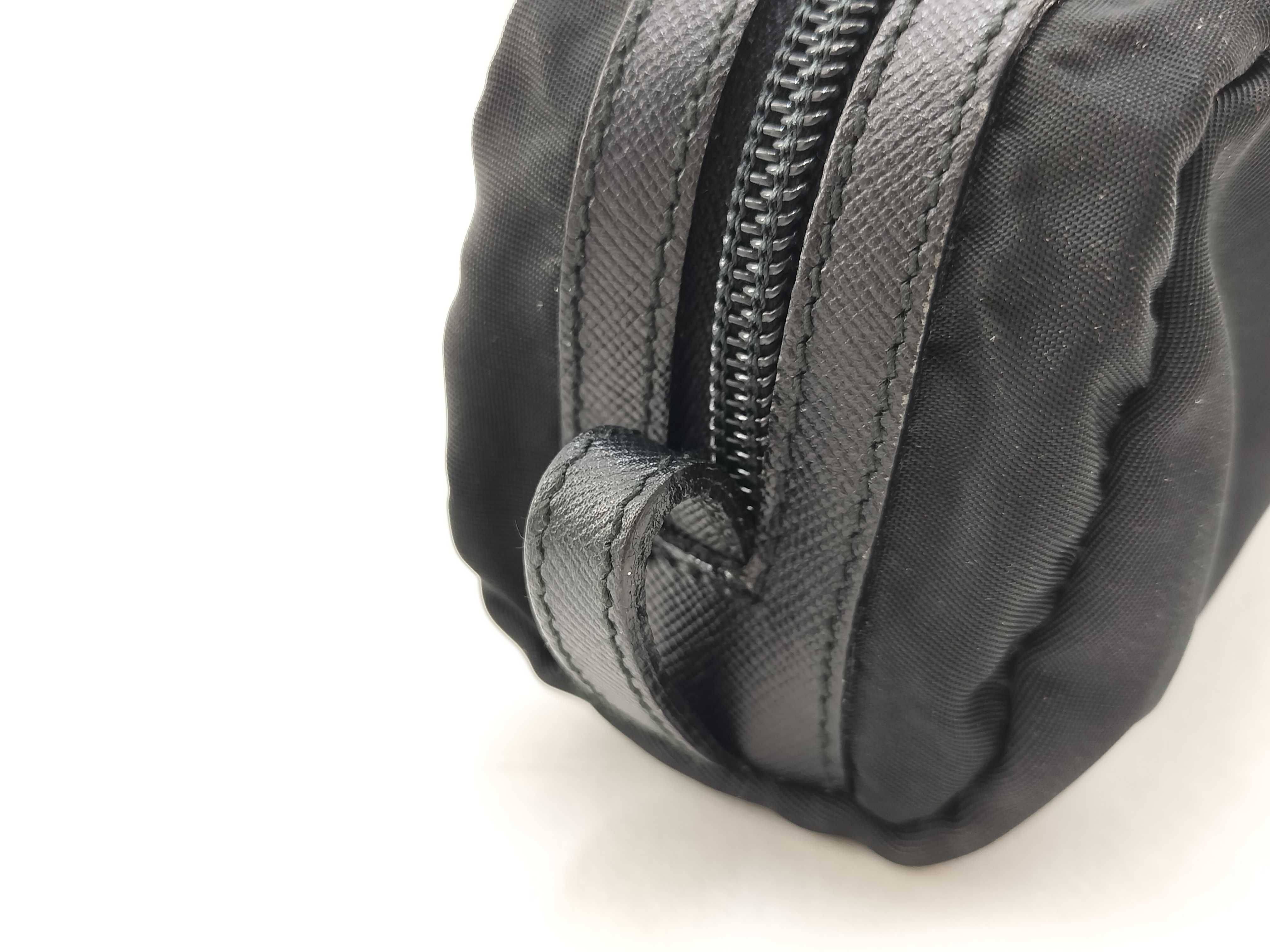 Nylon Mini Pouch, Black Nylon Pouch — view 7