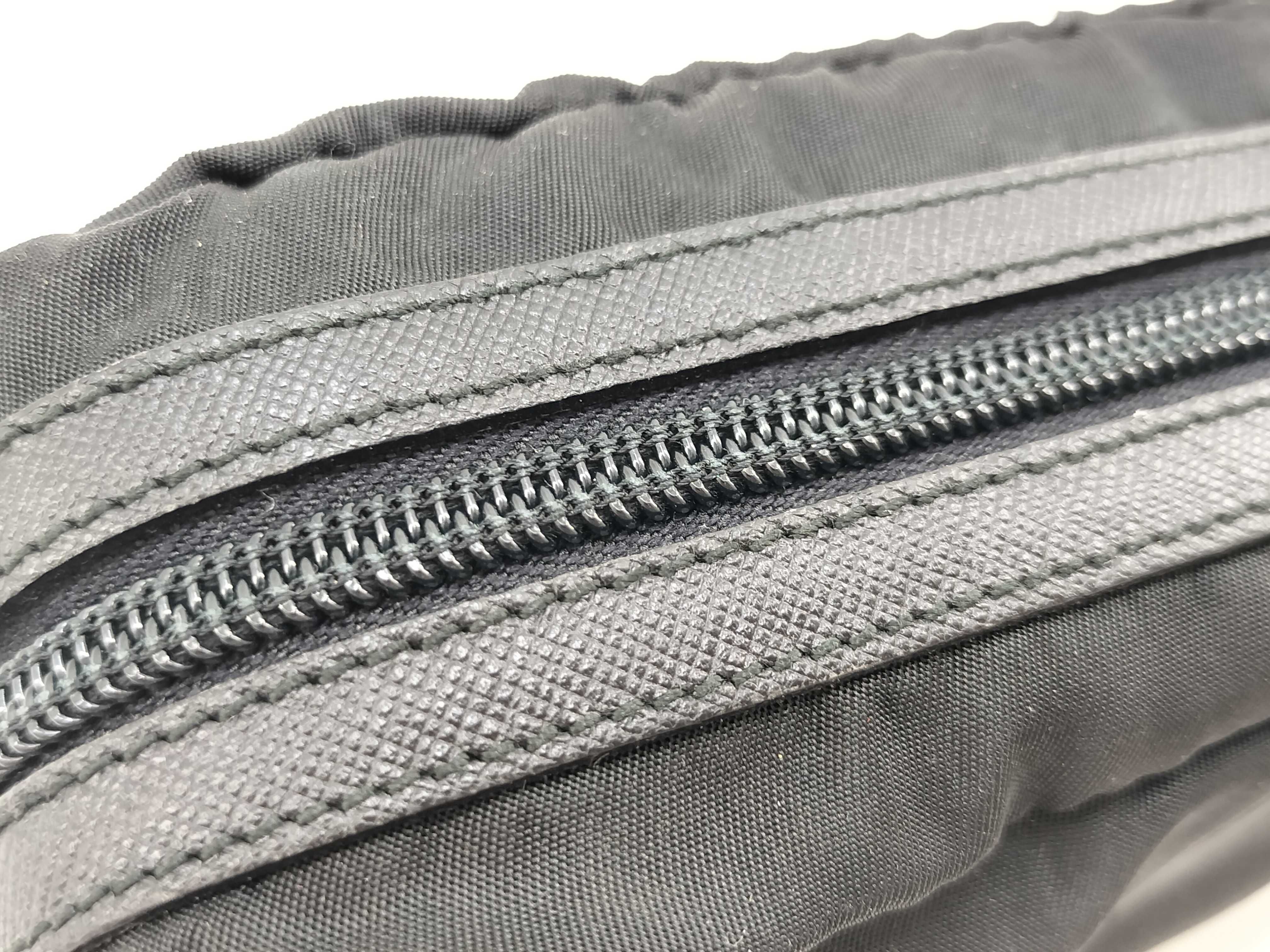 Nylon Mini Pouch, Black Nylon Pouch — view 10