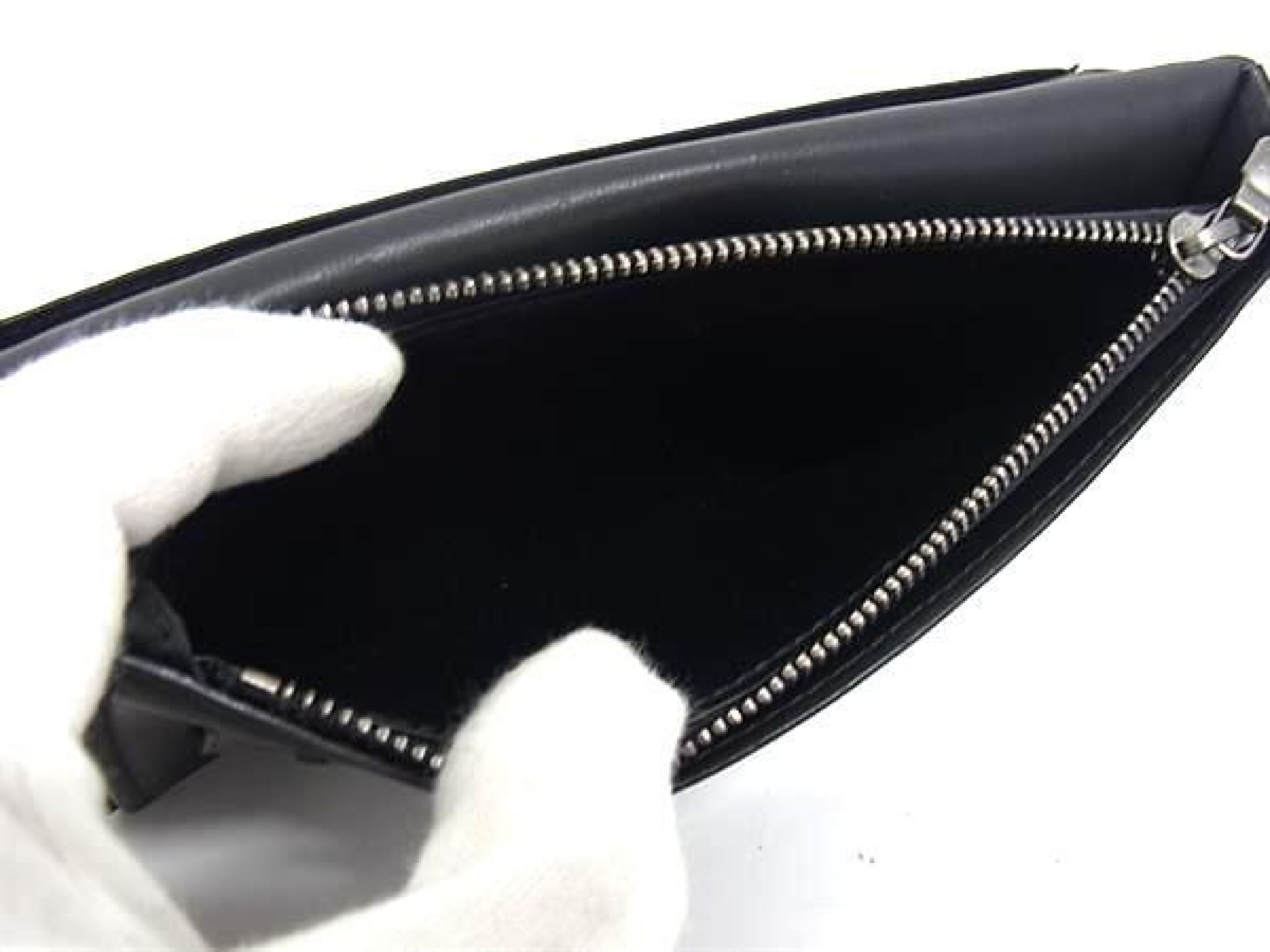 N63010 Damier Infini Portefeuille Brazza Bi-fold Wallet, Billfold, Black (GC3027) Long Wallet — view 5