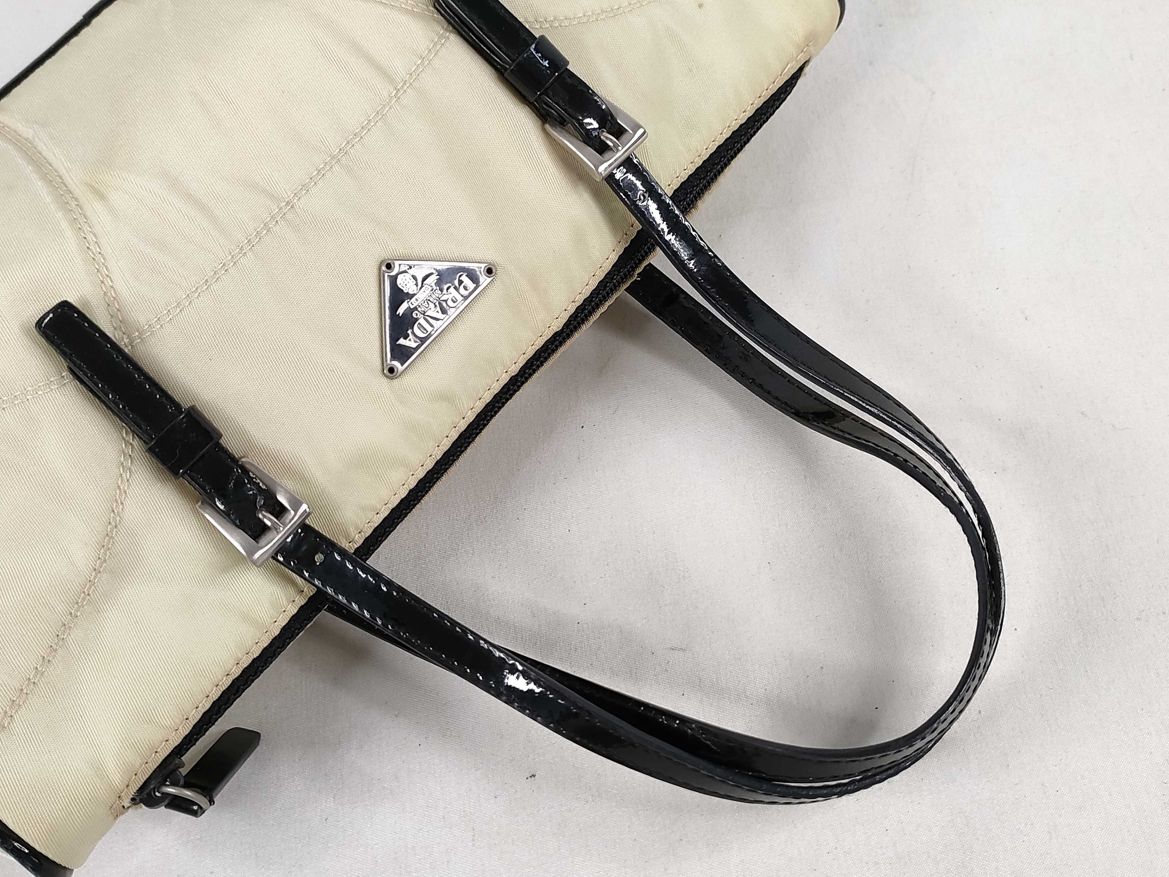 Nylon Prada Handbag Triangle Logo Bag Handbag — view 3